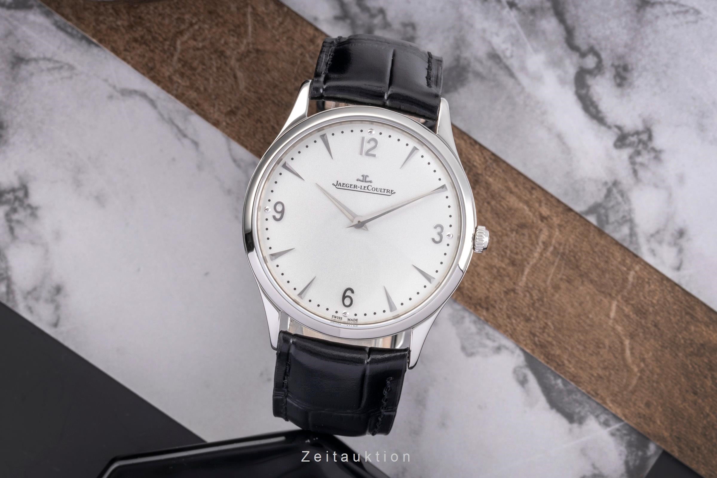 Jaeger-LeCoultre Master Ultra Thin Handaufzug Stahl Ref. Q1348420 172.8.79.S  [2505015]