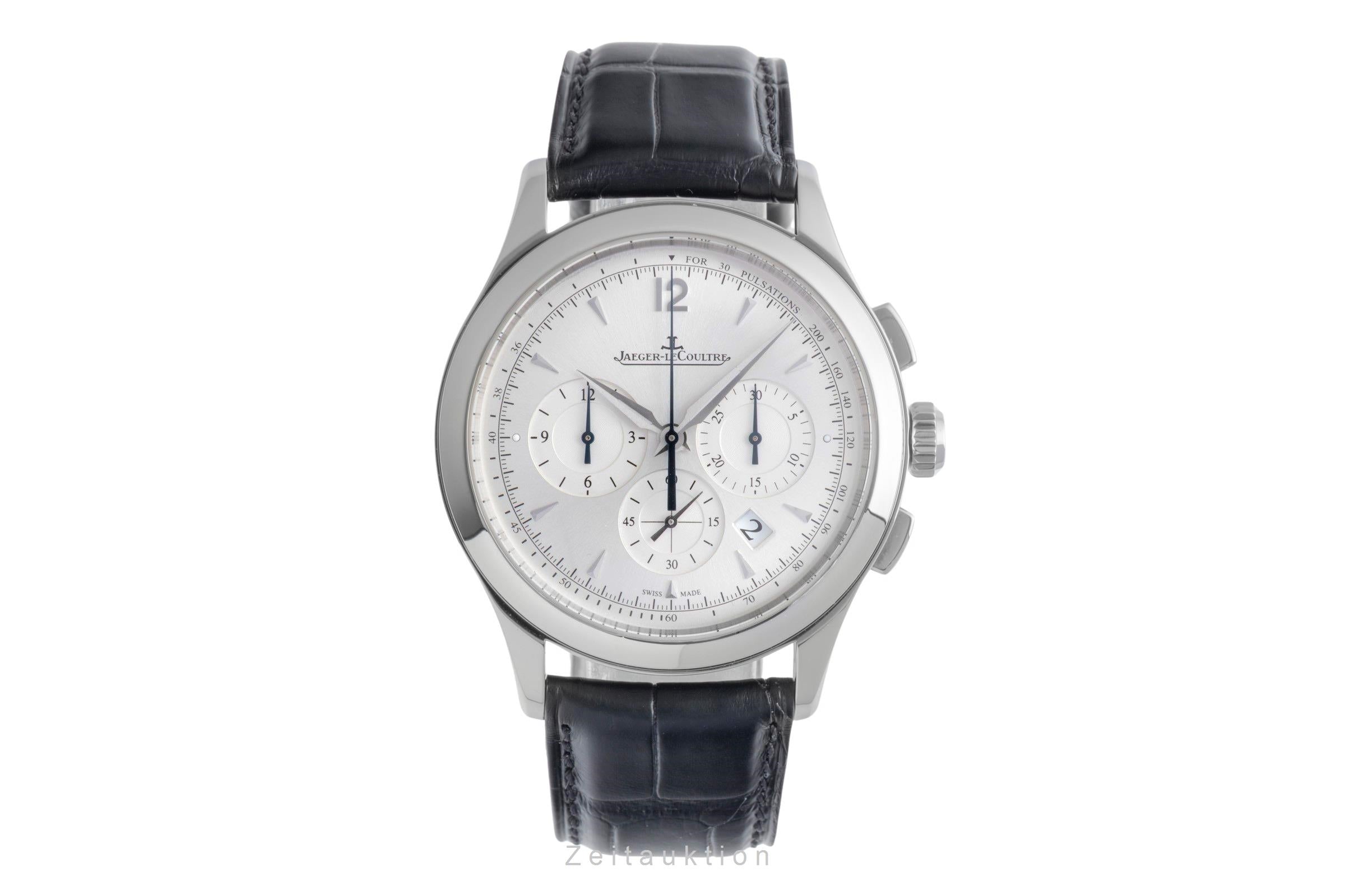 Jaeger LeCoultre Master Chronograph chronograph steel automatic men's watch Q1538420 , 174.8.C1  [2505016]