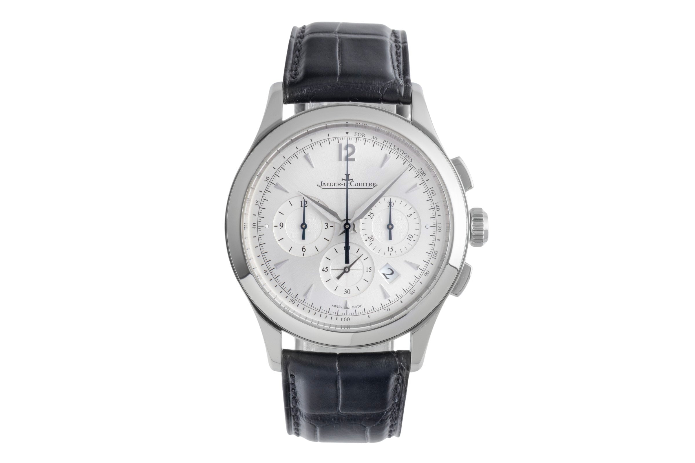 Jaeger LeCoultre Master Chronograph chronograph steel automatic men's watch Q1538420 , 174.8.C1  [2505016]