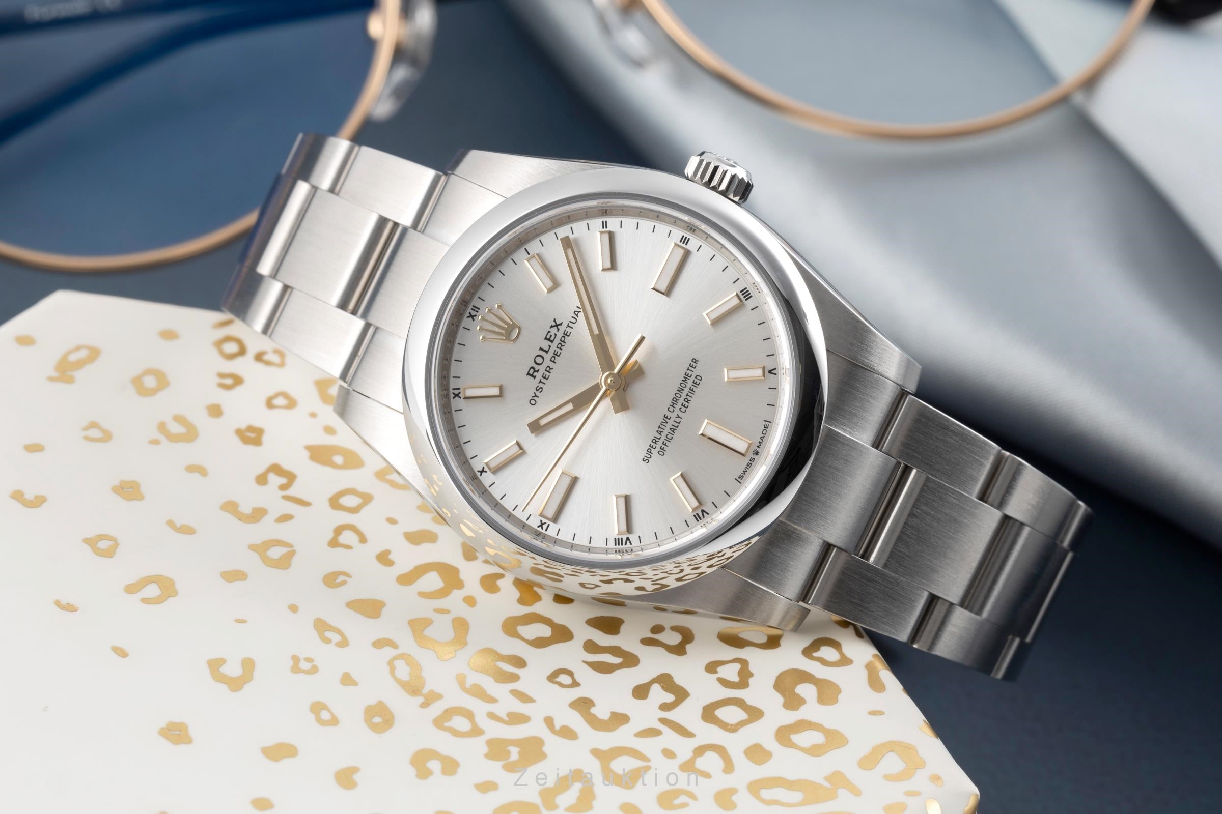 Rolex Oyster Perpetual steel automatic men's watch 124200  [2505019]