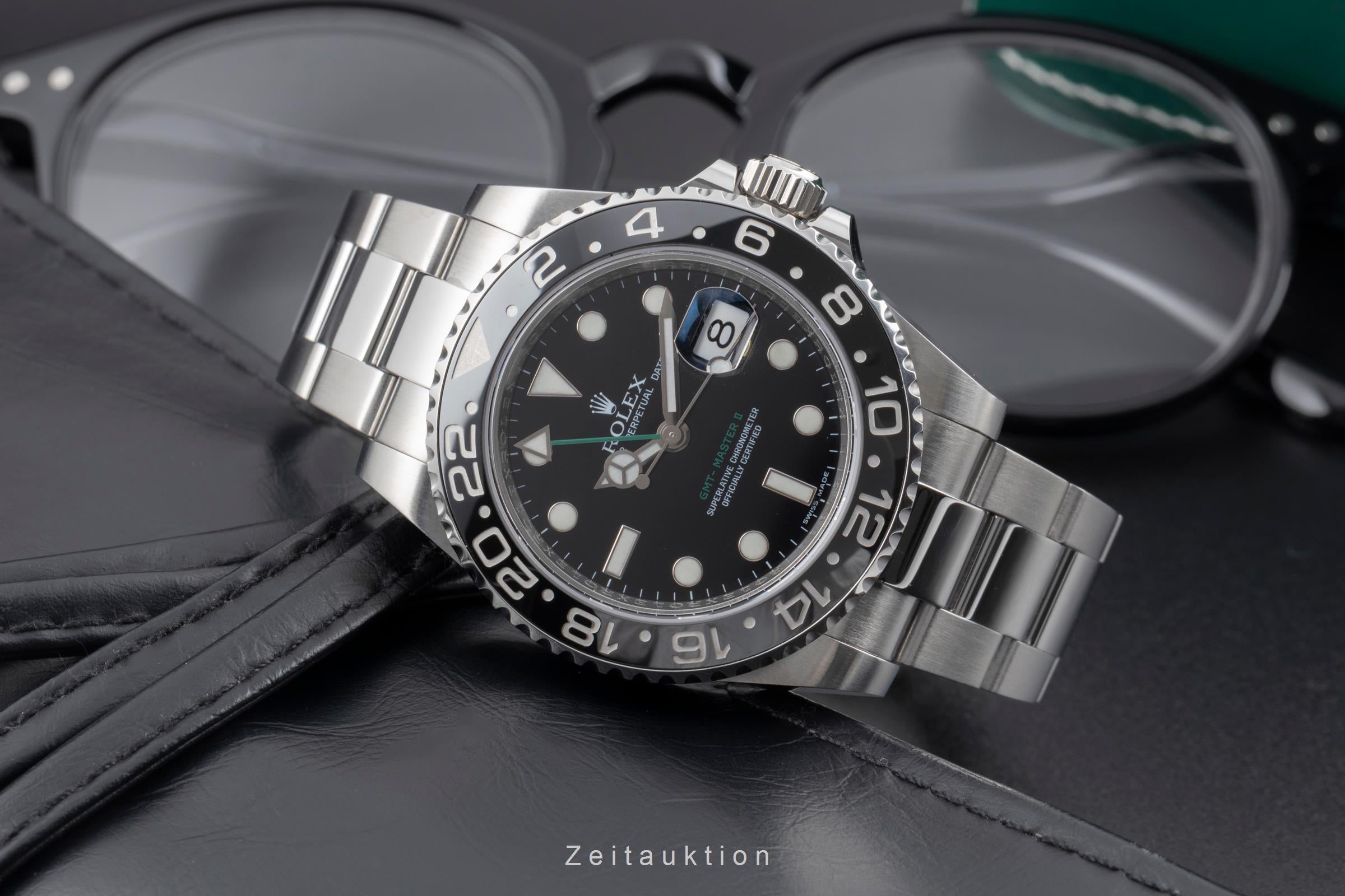 Rolex GMT-Master II steel automatic men's watch 116710LN  [2505027]