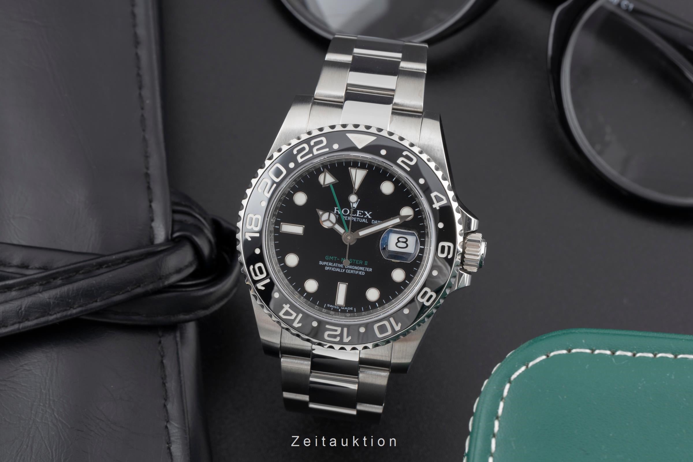 Rolex GMT-Master II steel automatic men's watch 116710LN  [2505027]