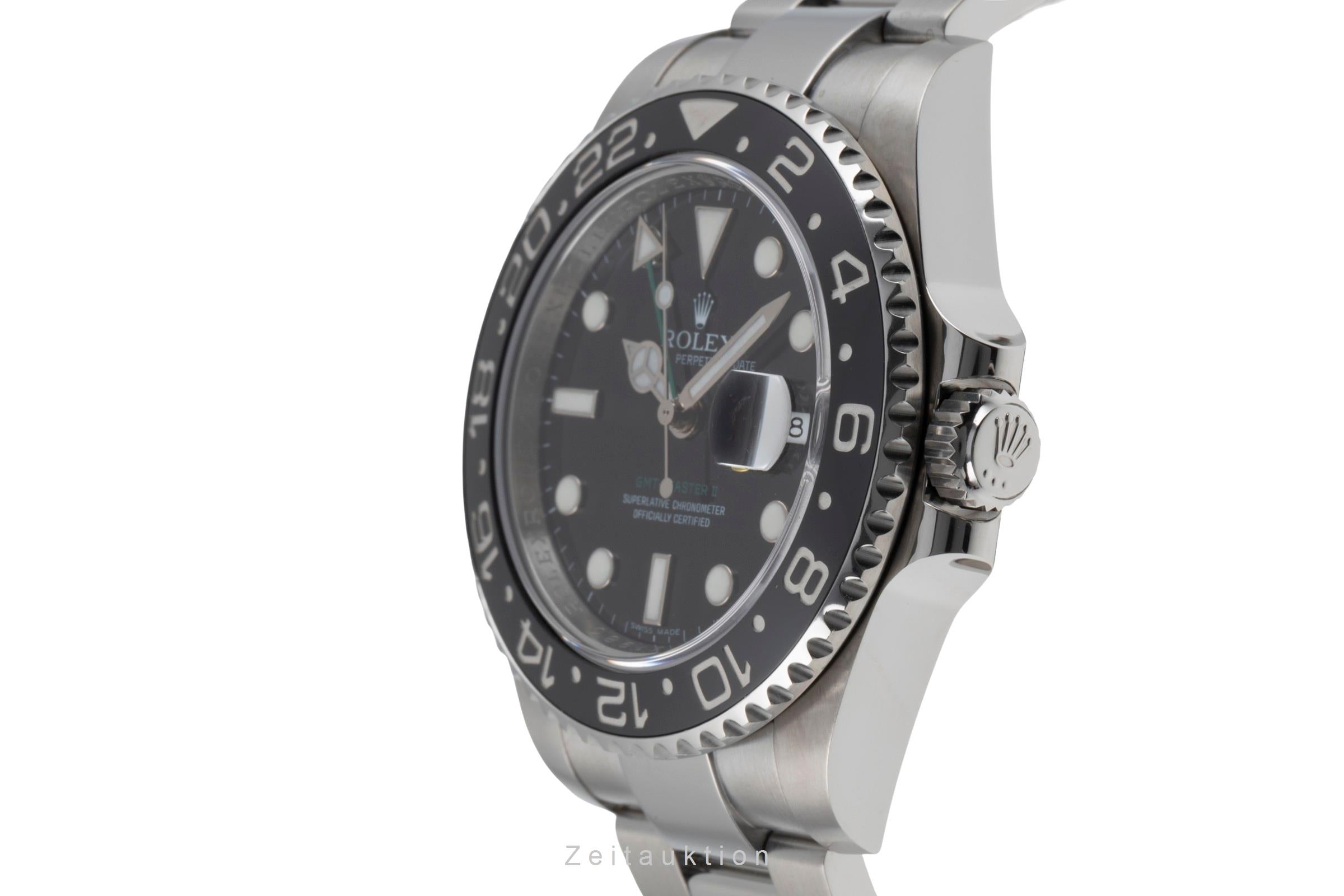 Rolex GMT-Master II steel automatic men's watch 116710LN  [2505027]
