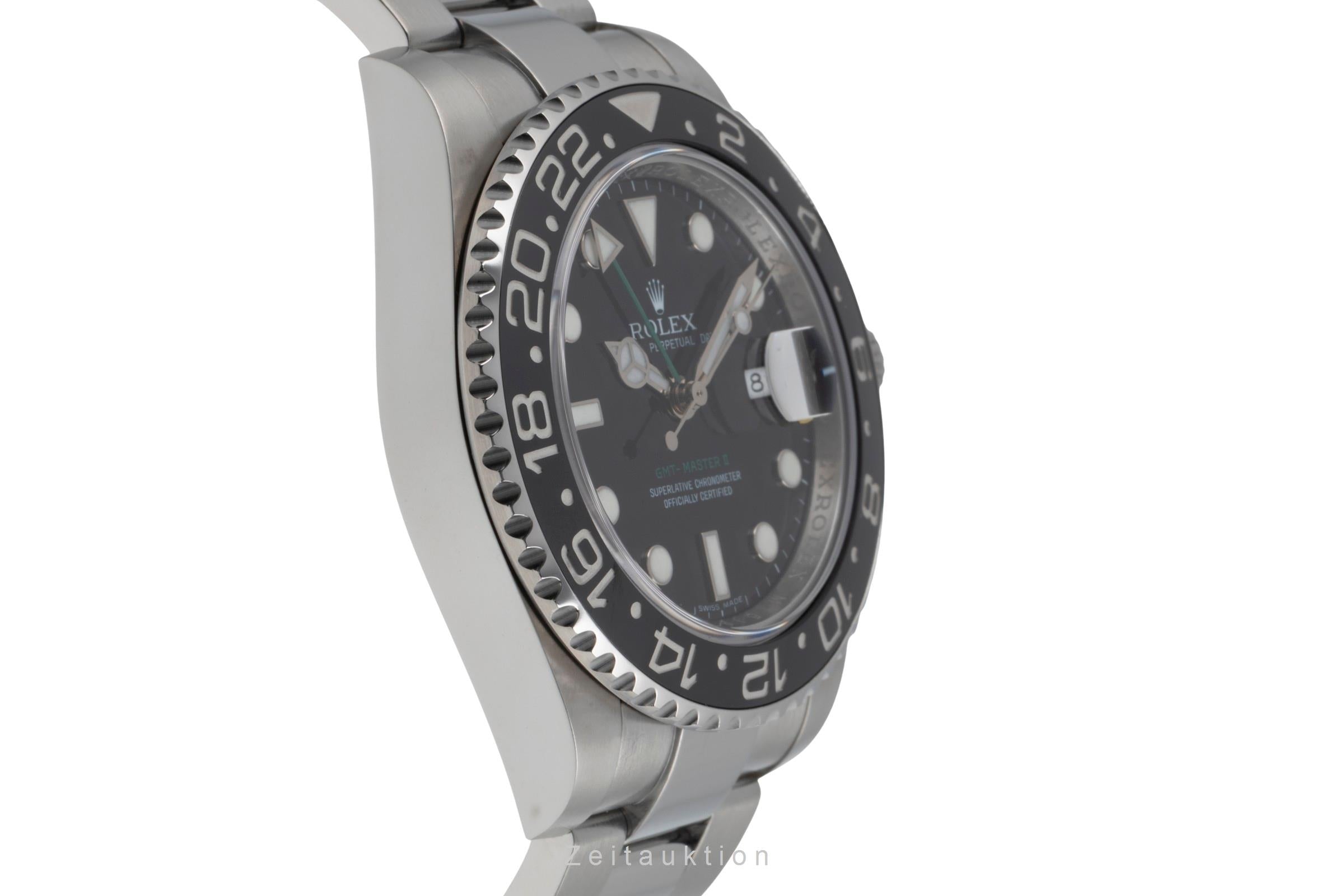 Rolex GMT-Master II steel automatic men's watch 116710LN  [2505027]