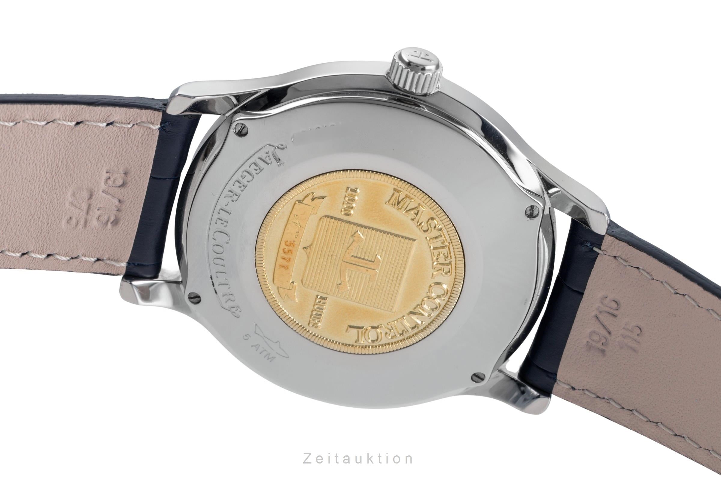 Jaeger LeCoultre Master Control steel automatic men's watch Q1408420 , 140.8.89 LP: 10300EUR  [2505028]