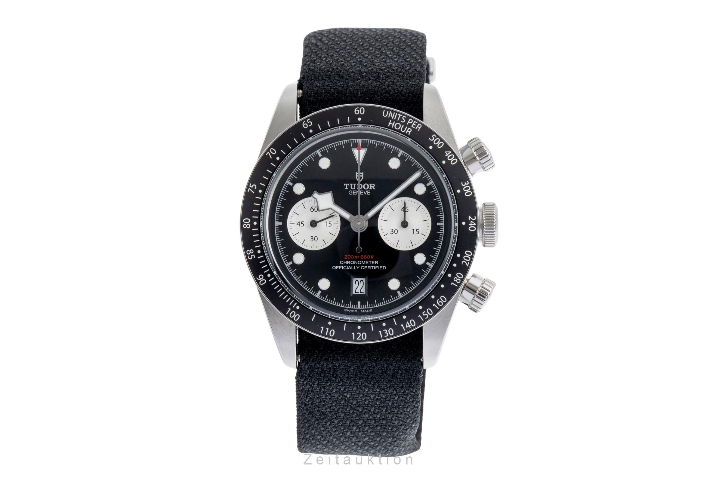 Tudor Black Bay cronografo acciaio automatismo MT 5813 Ref - Main Image