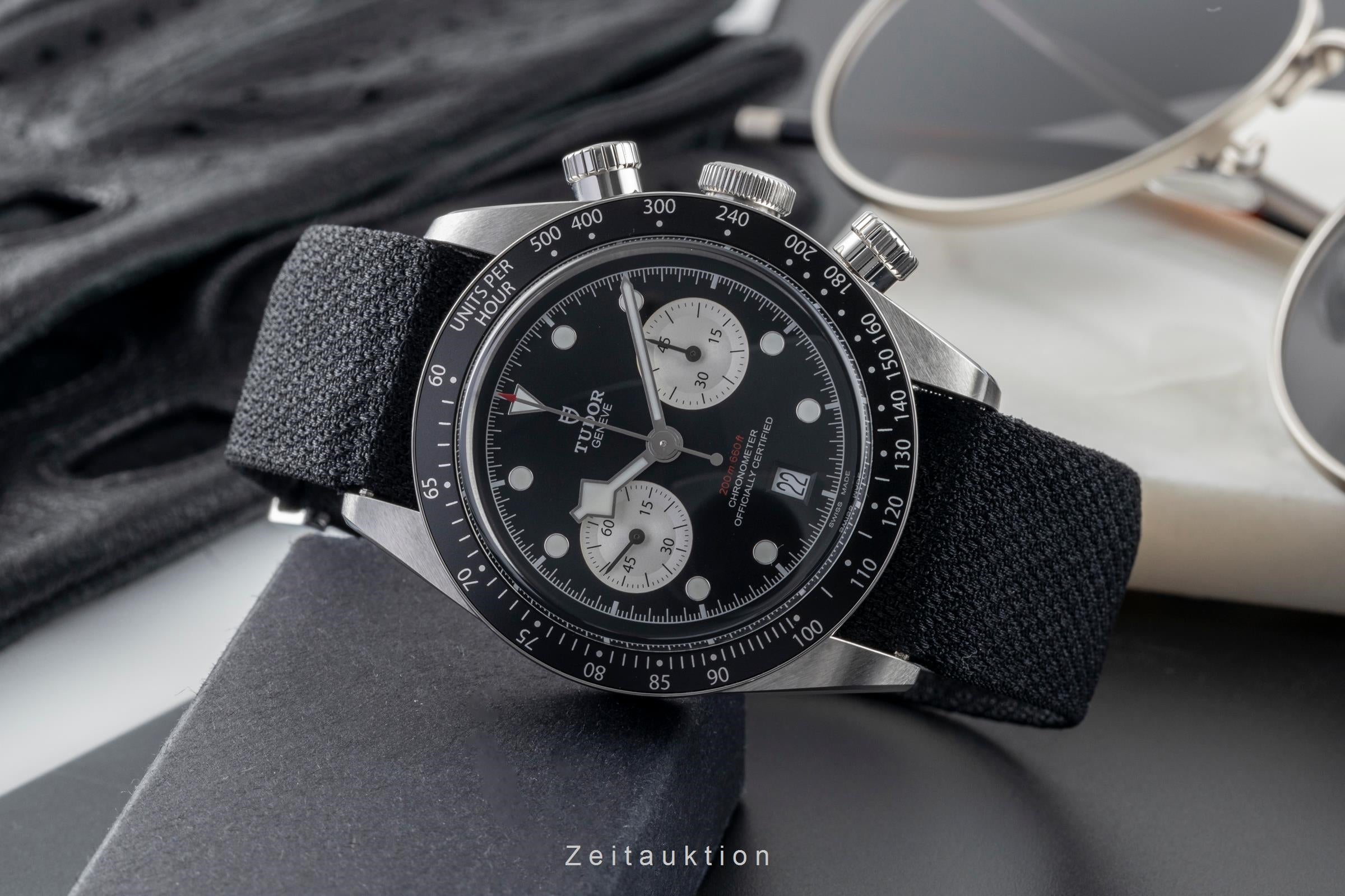 Tudor Black Bay Chronograph Stahl Automatik Herrenuhr Ref. 79360N B&P 2025 [2505029]