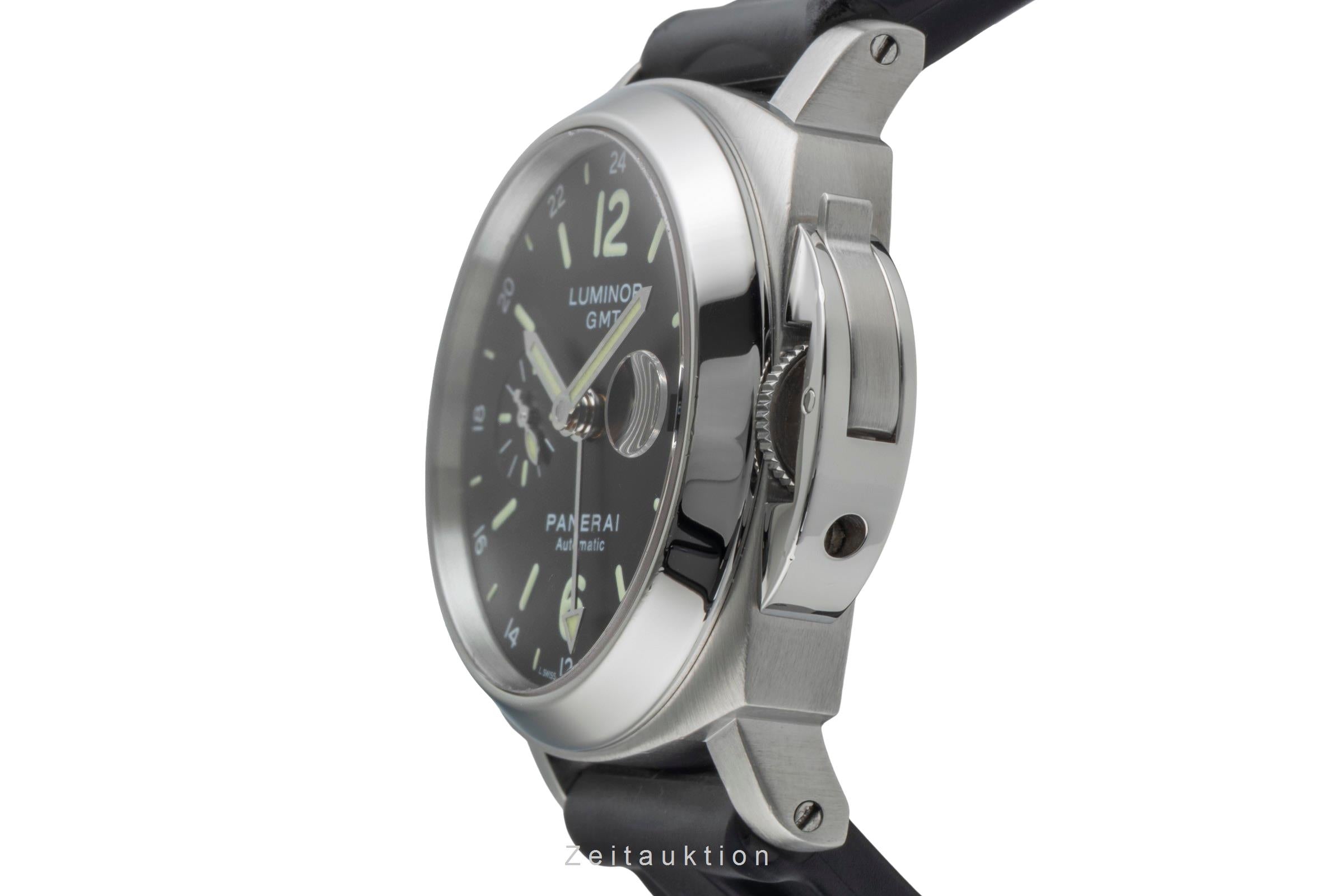 Panerai Luminor GMT acier automatique montre pour hommes PAM00244  [2505030]
