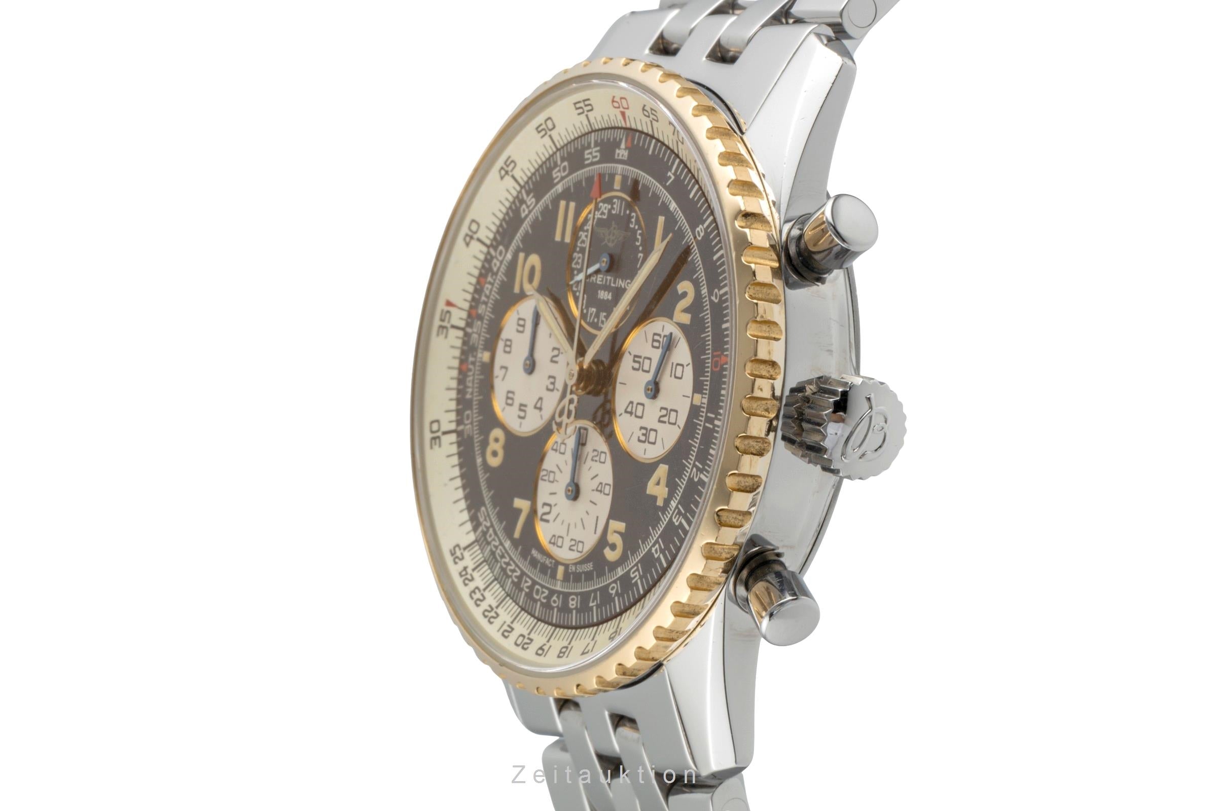 Breitling Navitimer Chronograph Stahl / Gold Automatik Herrenuhr Ref. D33030  [2505031]