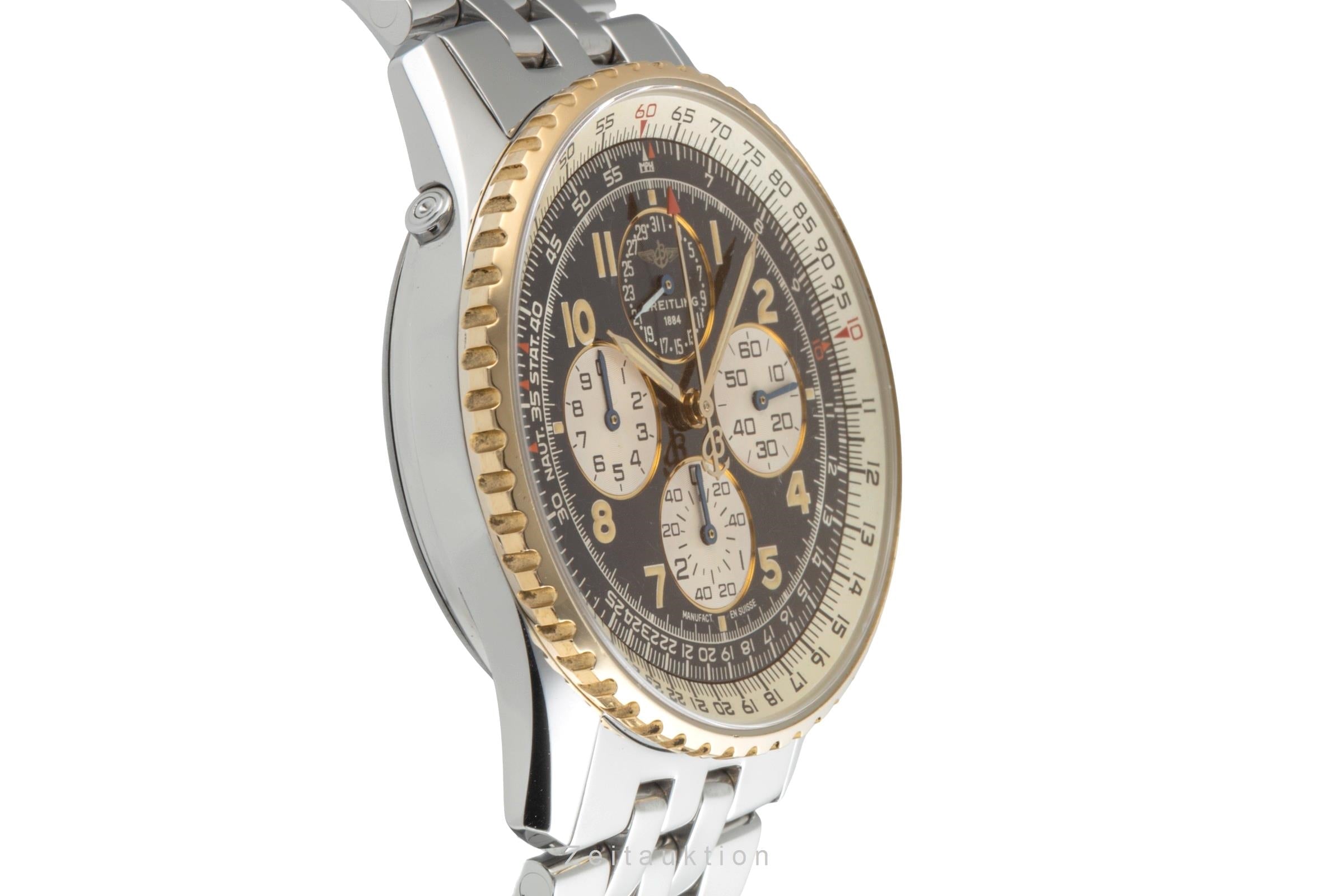 Breitling Navitimer Chronograph Stahl / Gold Automatik Herrenuhr Ref. D33030  [2505031]