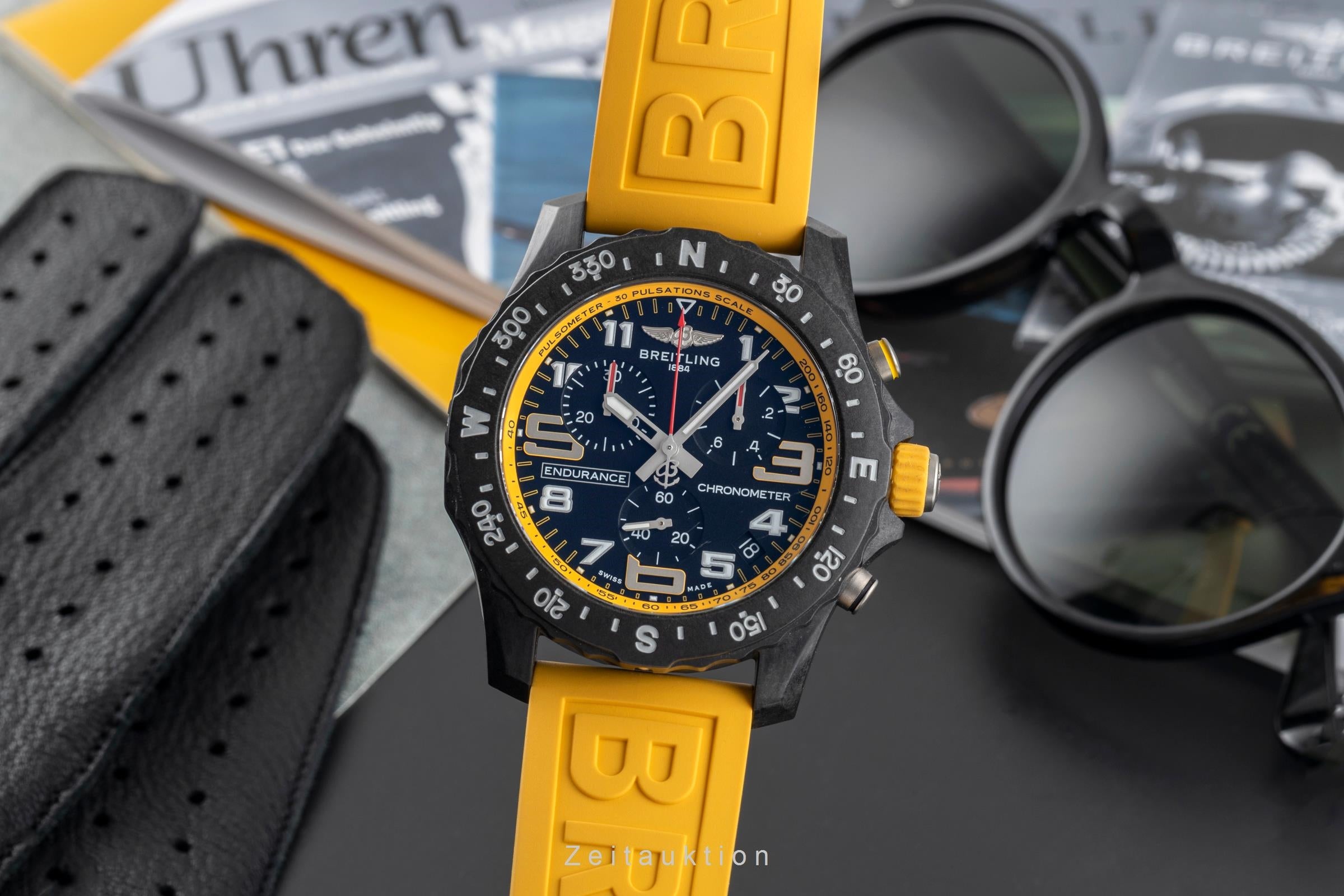 Breitling Endurance Pro chronograph breitlight quartz men's watch X82310 LP: 3600EUR  [2505032]