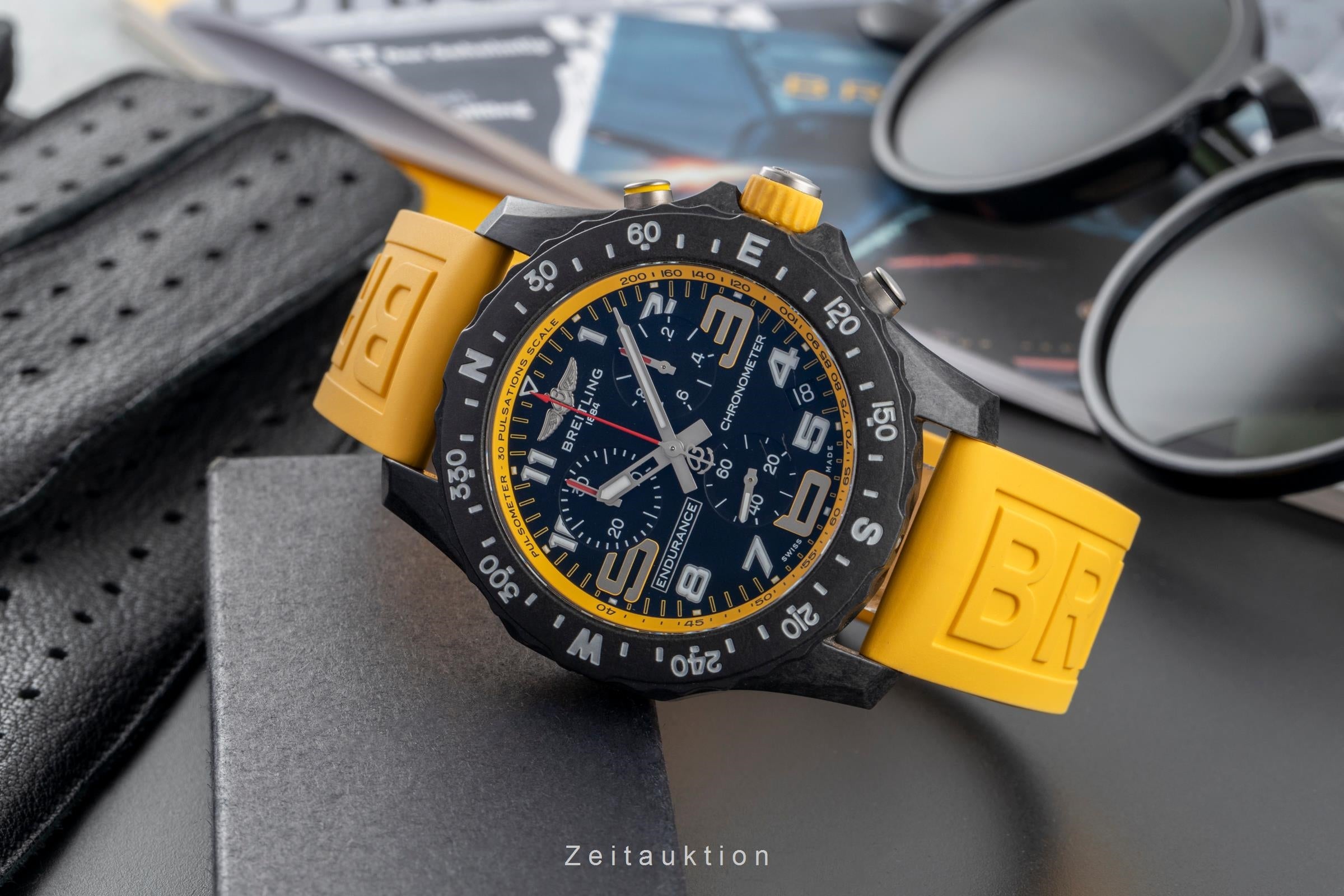 Breitling Endurance Pro chronograph breitlight quartz men's watch X82310 LP: 3600EUR  [2505032]