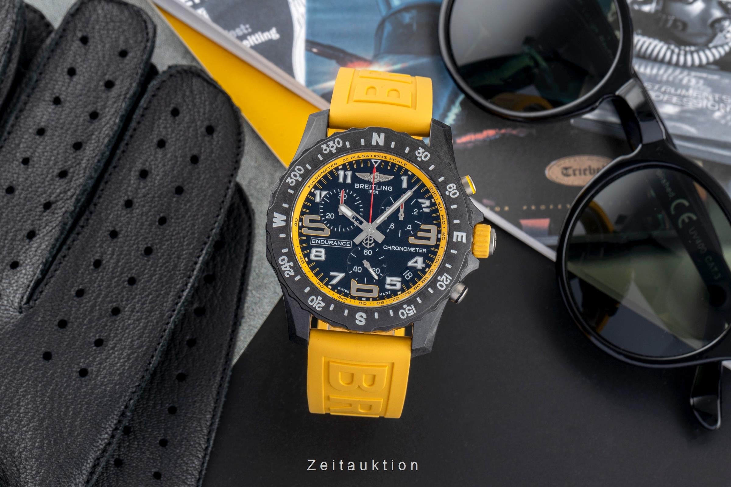 Breitling Endurance Pro chronograph breitlight quartz men's watch X82310 LP: 3600EUR  [2505032]