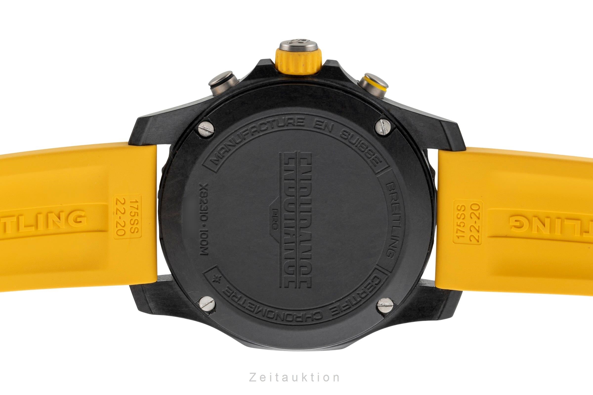 Breitling Endurance Pro chronograph breitlight quartz men's watch X82310 LP: 3600EUR  [2505032]