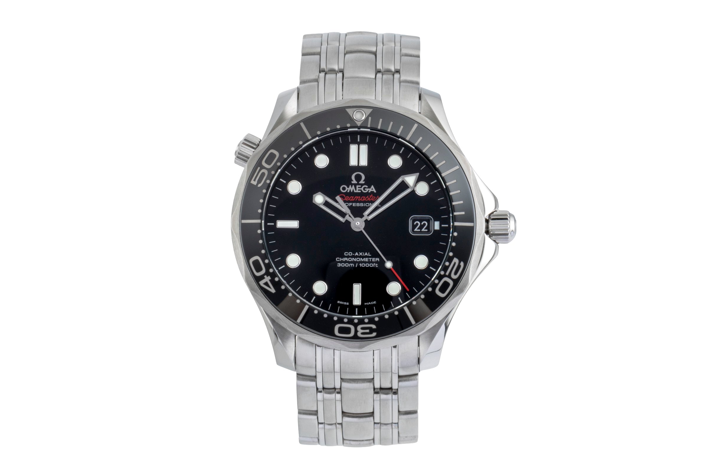 Omega Seamaster steel automatic men's watch 212.30.41.20.01.003 LP: 6500EUR  [2505034]