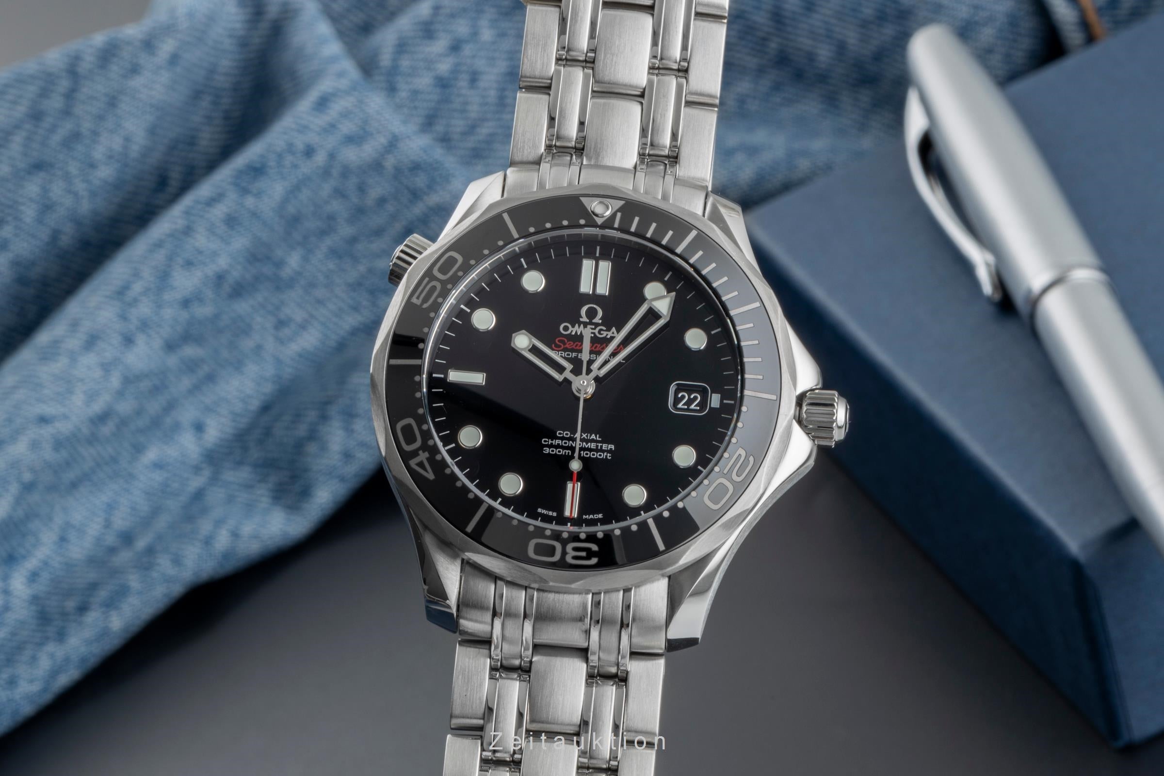 Omega Seamaster steel automatic men's watch 212.30.41.20.01.003 LP: 6500EUR  [2505034]