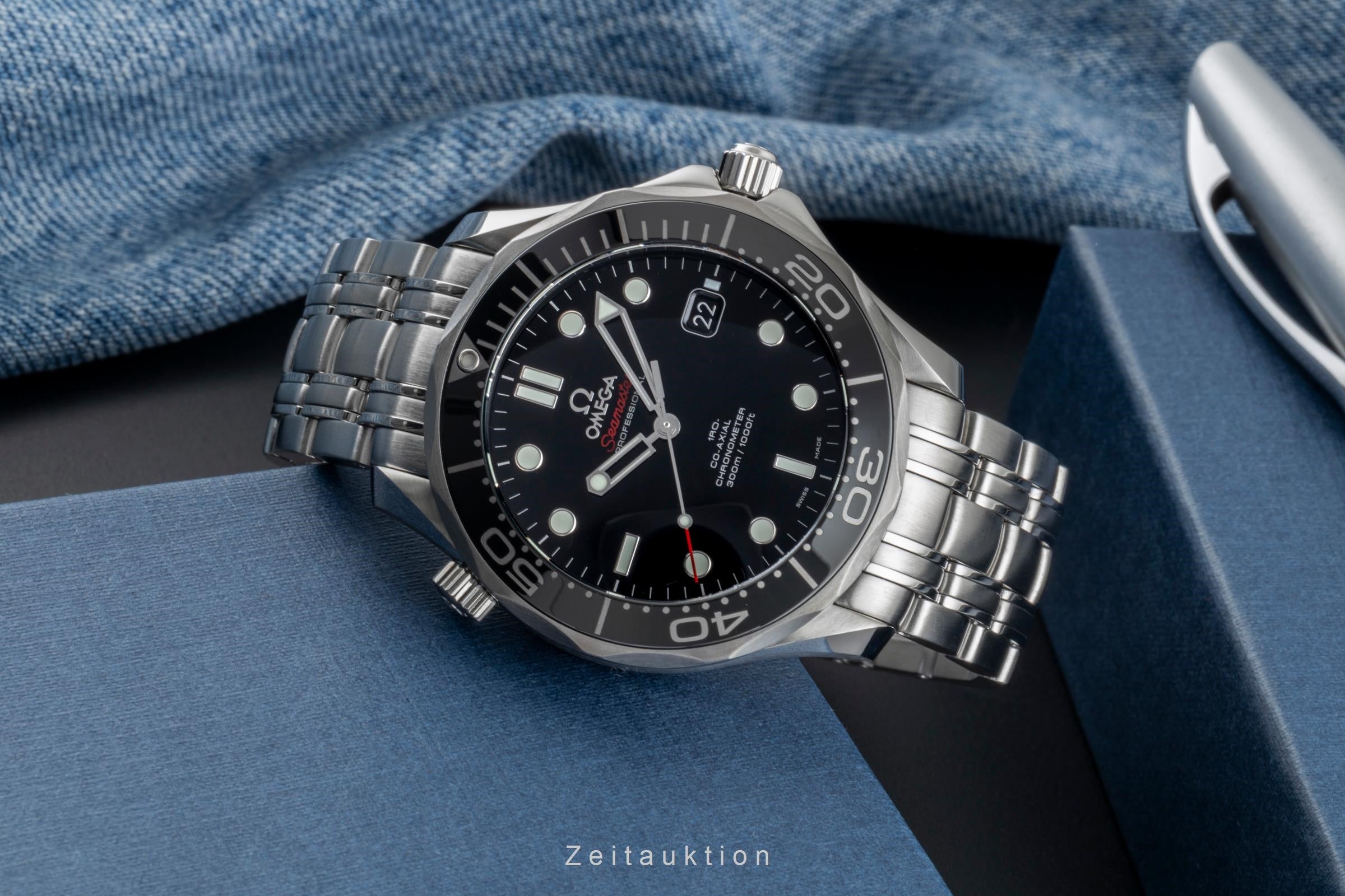 Omega Seamaster steel automatic men's watch 212.30.41.20.01.003 LP: 6500EUR  [2505034]