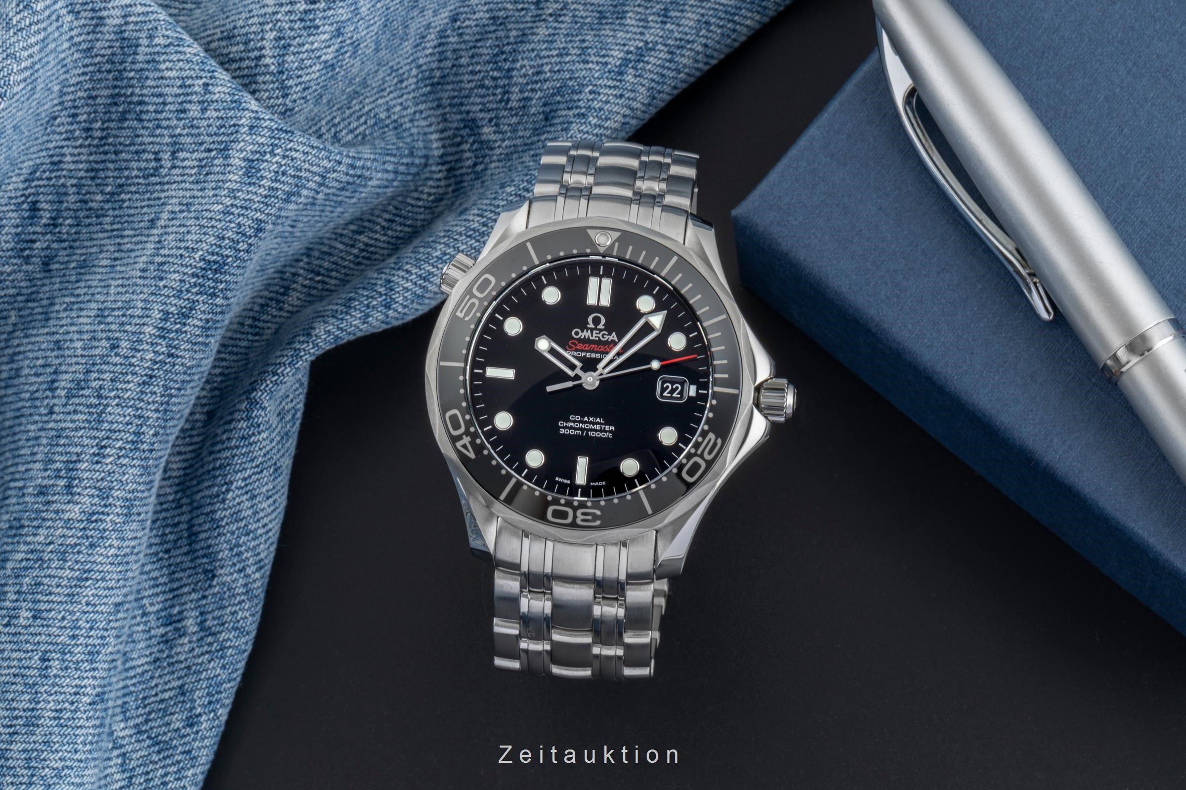 Omega Seamaster steel automatic men's watch 212.30.41.20.01.003 LP: 6500EUR  [2505034]