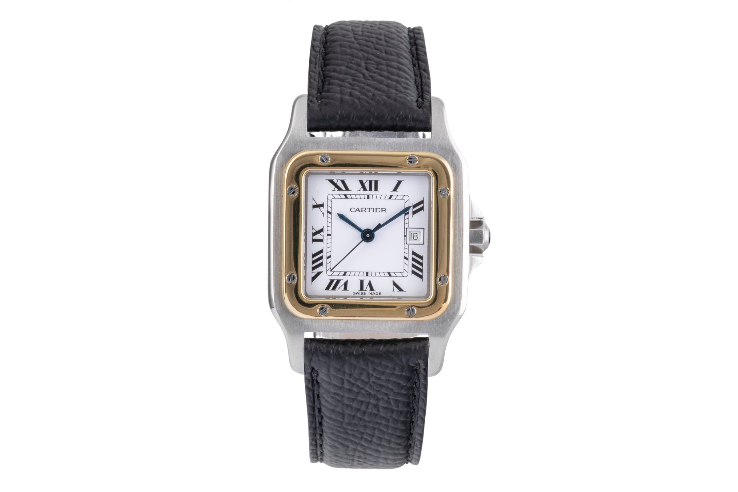 Cartier Santos acier / or  automatique montre pour hommes 2961, 81036288  [2505035]