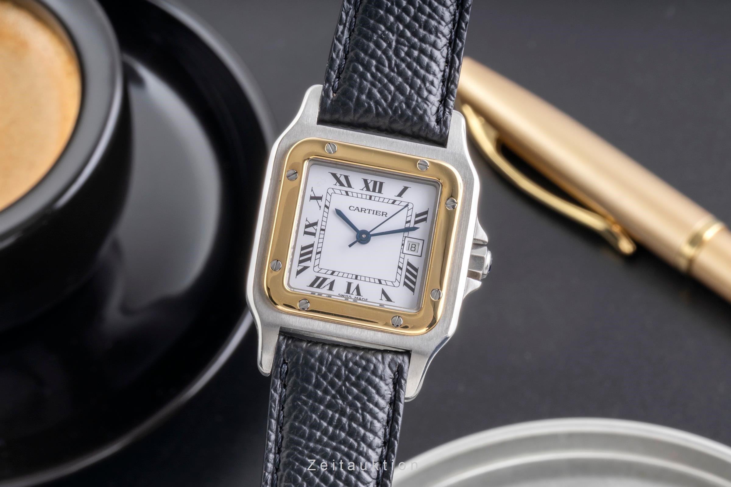 Cartier Santos steel / gold automatic Kal. 077 Ref. 2961, 81036288
