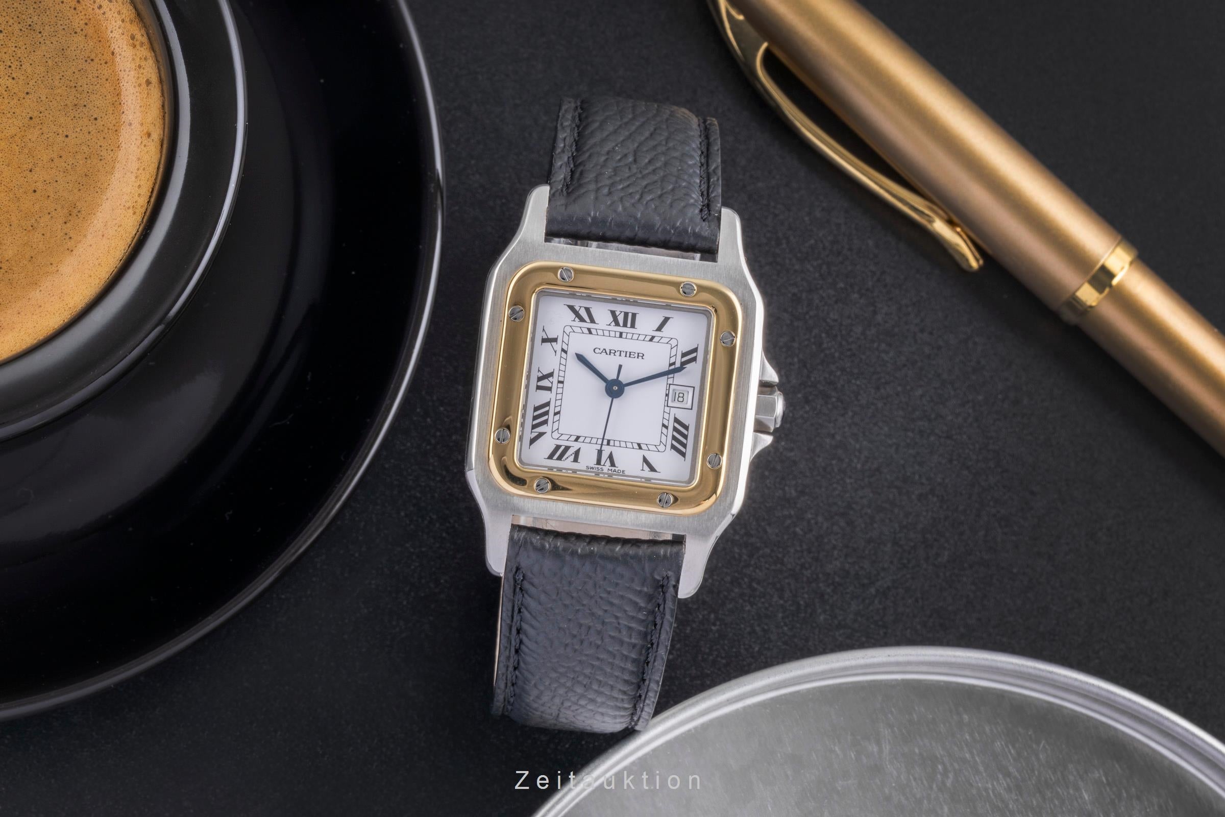 Cartier Santos steel / gold automatic Kal. 077 Ref. 2961, 81036288