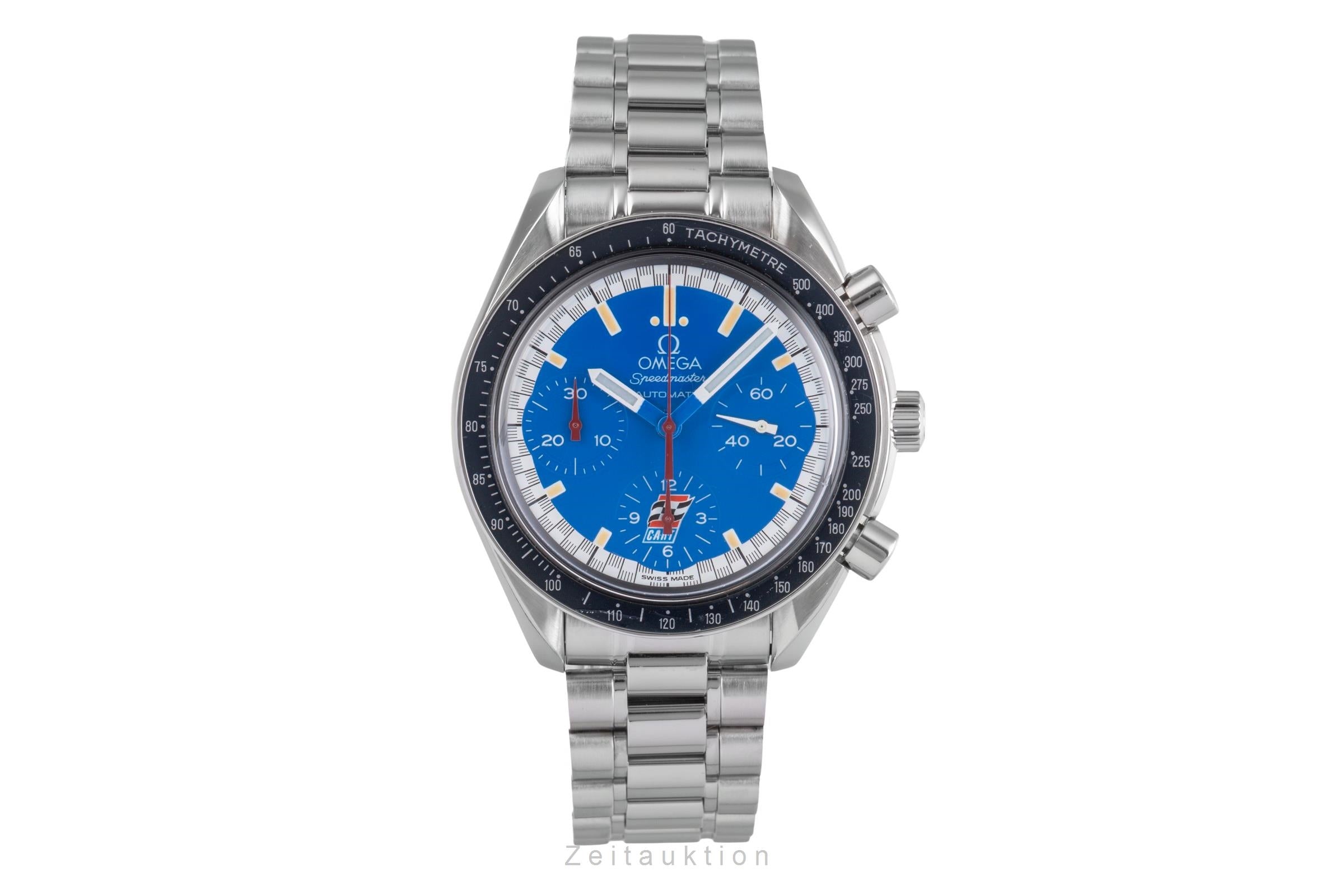 Omega Speedmaster chronograph steel automatic Kal. 1143 Ref