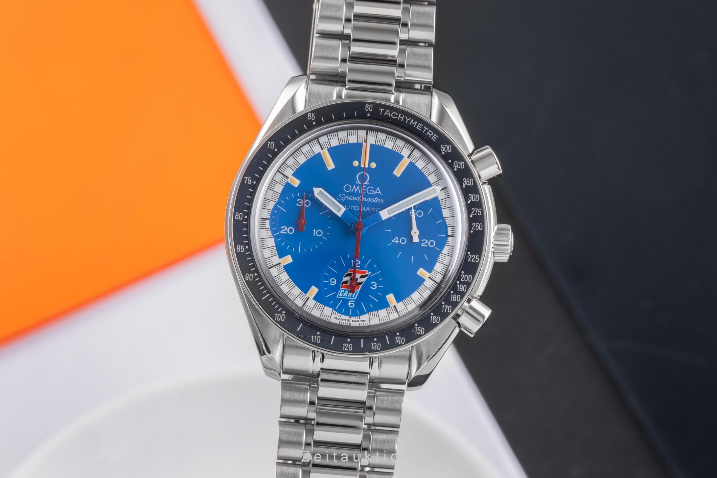 Omega Speedmaster chronograph steel automatic Kal. 1143 Ref