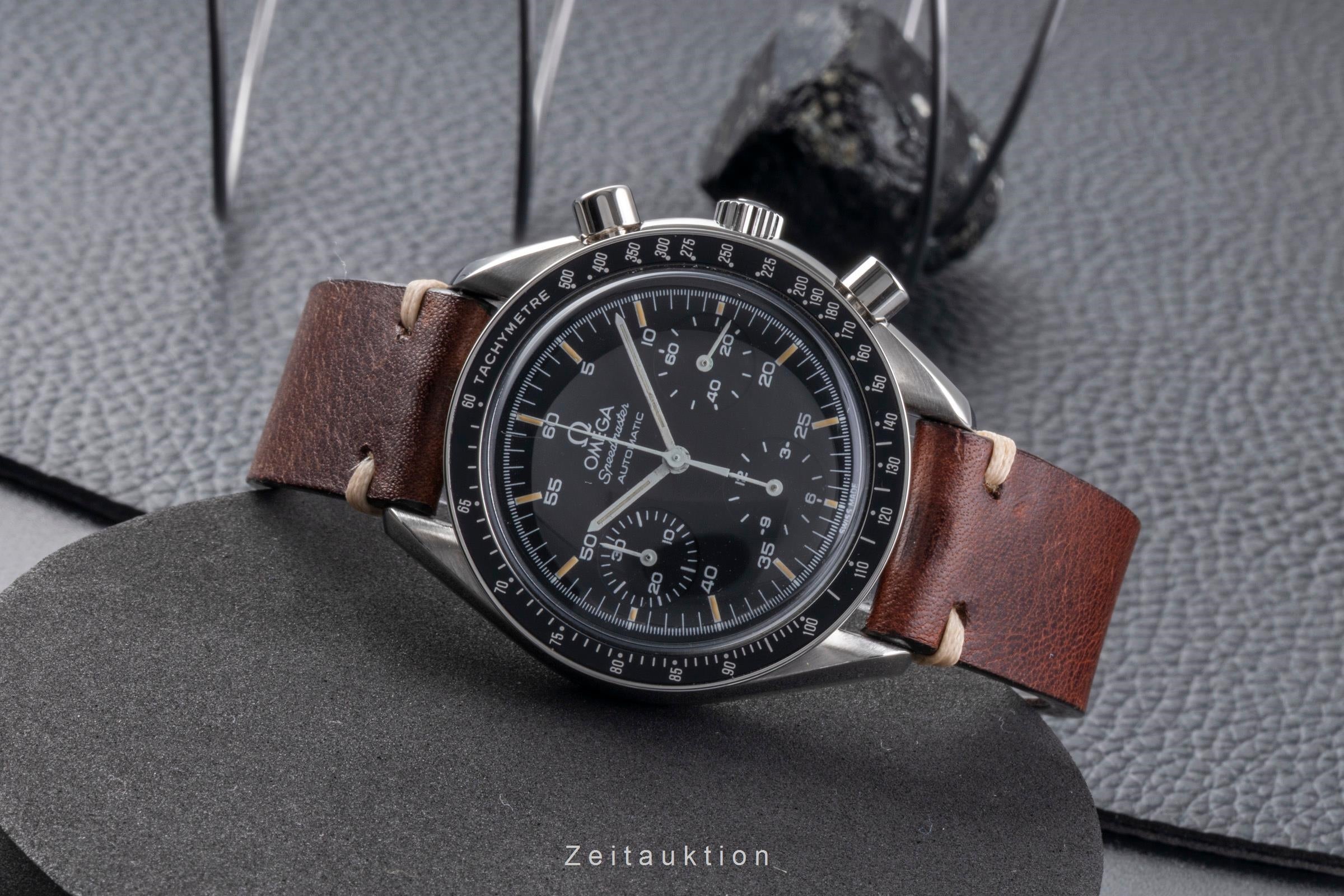Omega Speedmaster chronograph steel automatic Kal. 1140 Ref