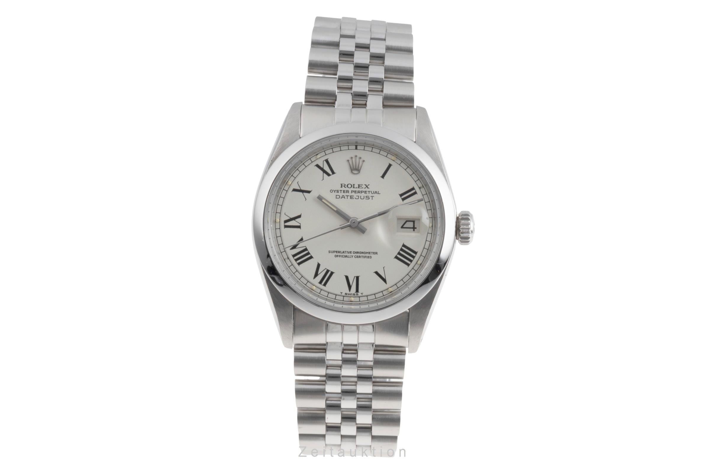 Rolex Datejust steel automatic men's watch 1600 Vintage  [2505041]