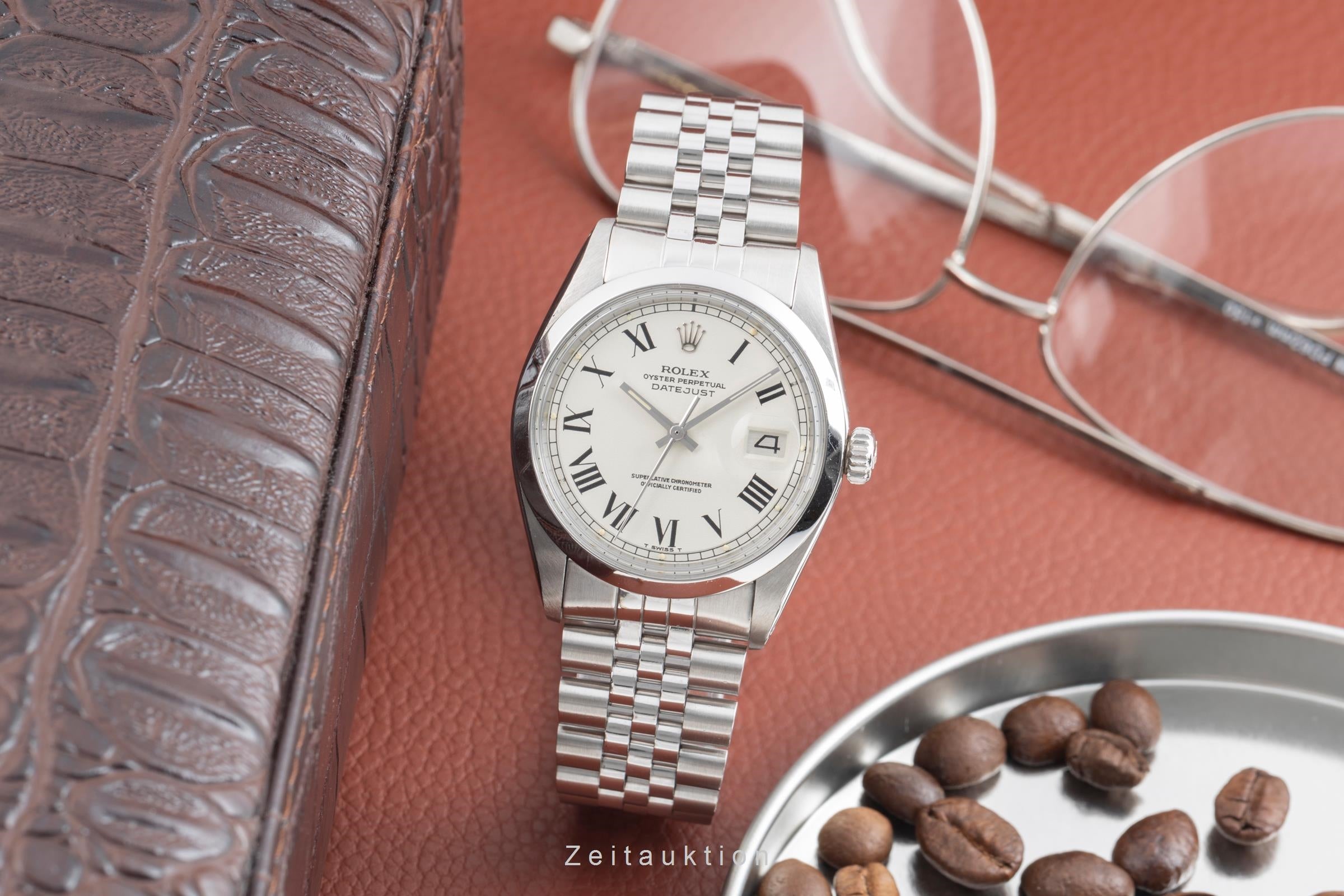 Rolex Datejust steel automatic men's watch 1600 Vintage  [2505041]