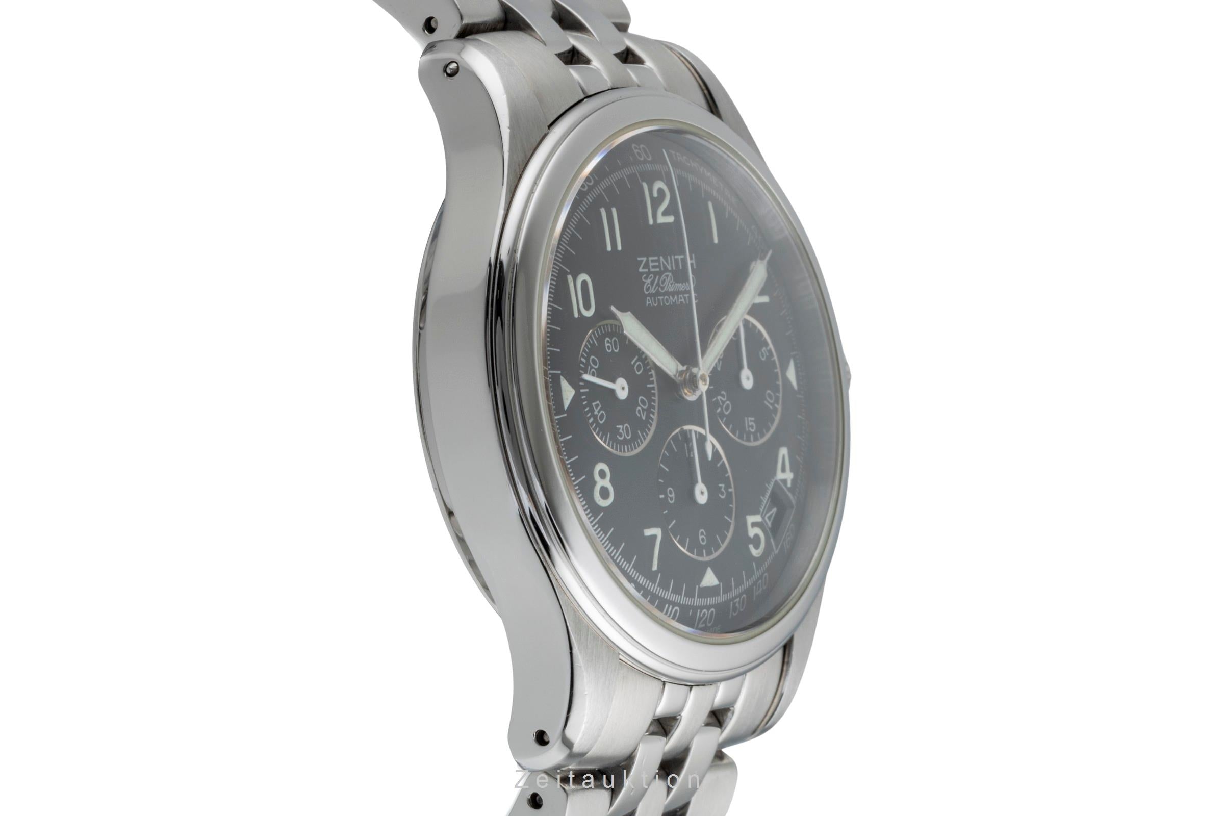 Zenith El Primero Chronograph Stahl Automatik Herrenuhr Ref. 02.0500.400   [2505042]