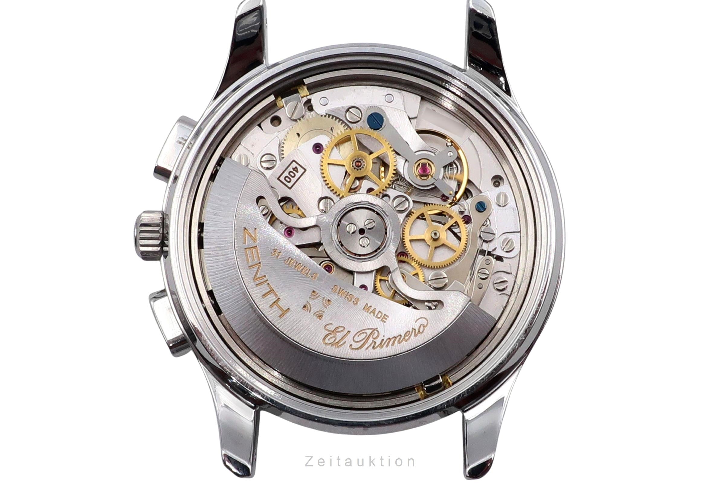 Zenith El Primero chronograph steel automatic Kal. 400 Ref