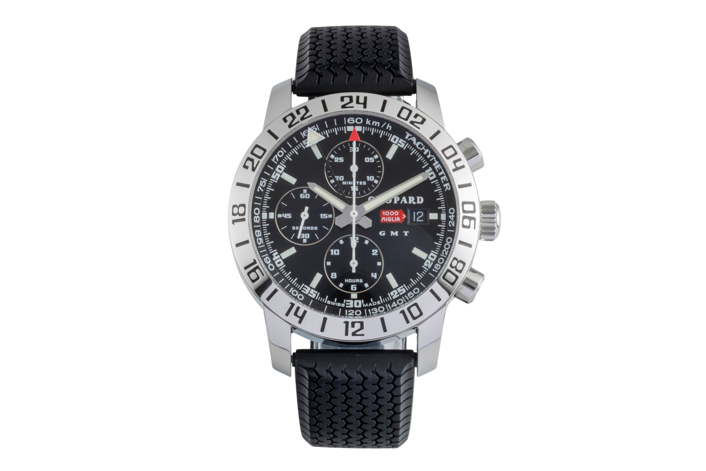 Chopard Mille Miglia chronographe acier automatique montre pour hommes 8954  [2505043]