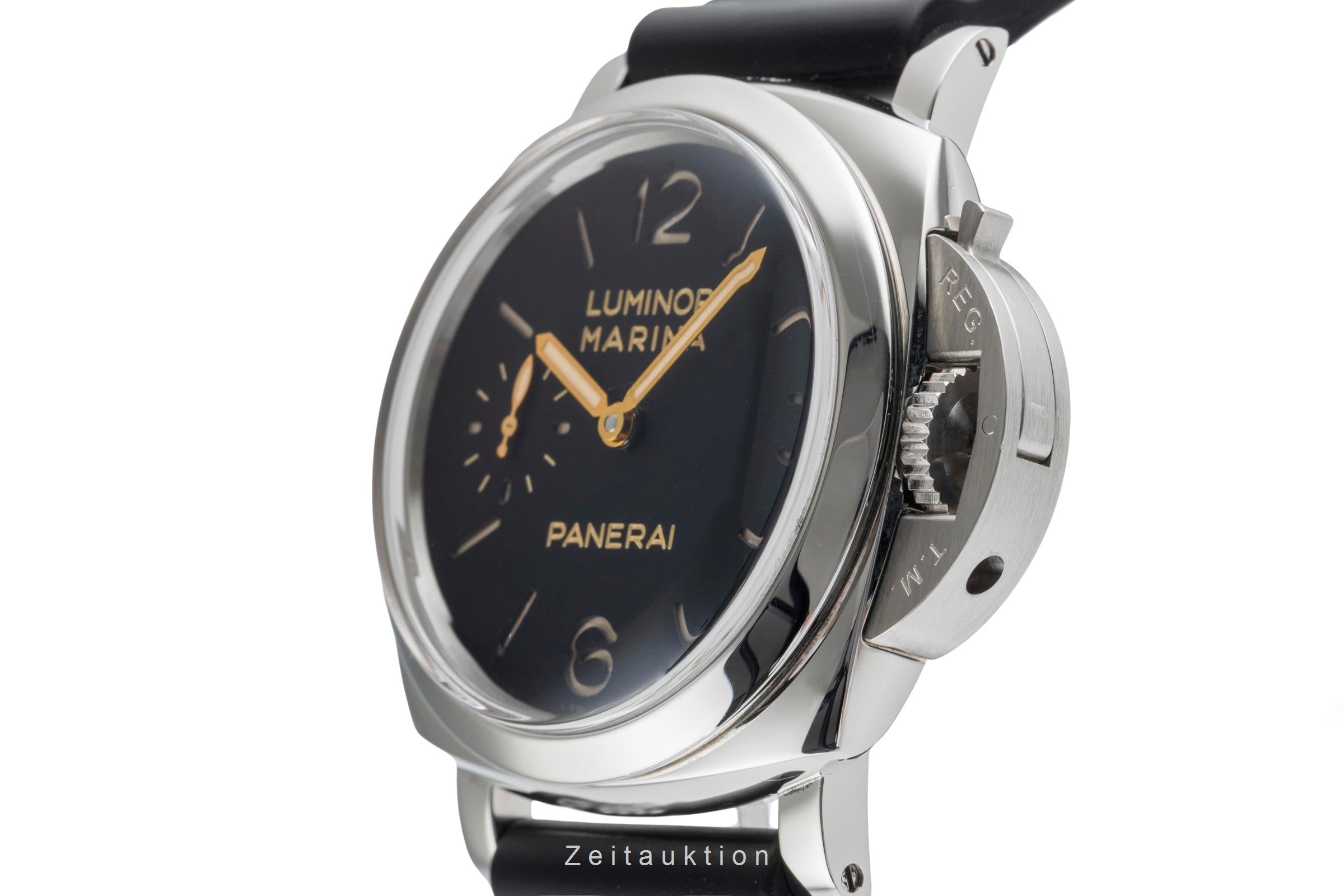 Panerai Luminor Marina acciaio carica manuale orologio da uomo PAM00422 LP: 11500EUR  [2505044]