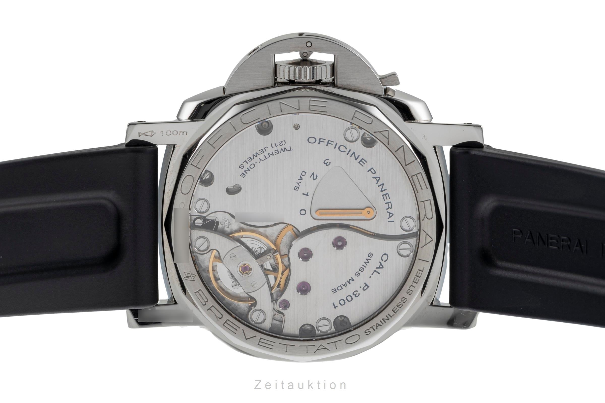 Panerai Luminor Marina acciaio carica manuale orologio da uomo PAM00422 LP: 11500EUR  [2505044]