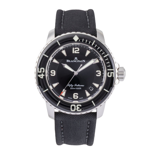 Blancpain Fifty Fathoms steel automatic men's watch 5015-1130-52A LP: 16800EUR  [2505045]