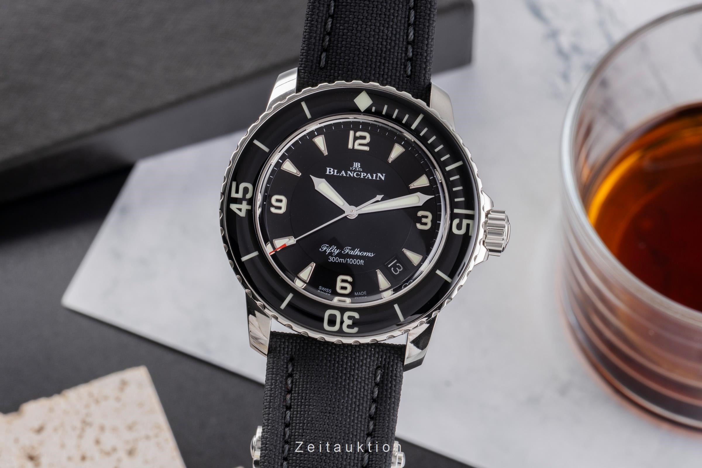 Blancpain Fifty Fathoms steel automatic men's watch 5015-1130-52A LP: 16800EUR  [2505045]