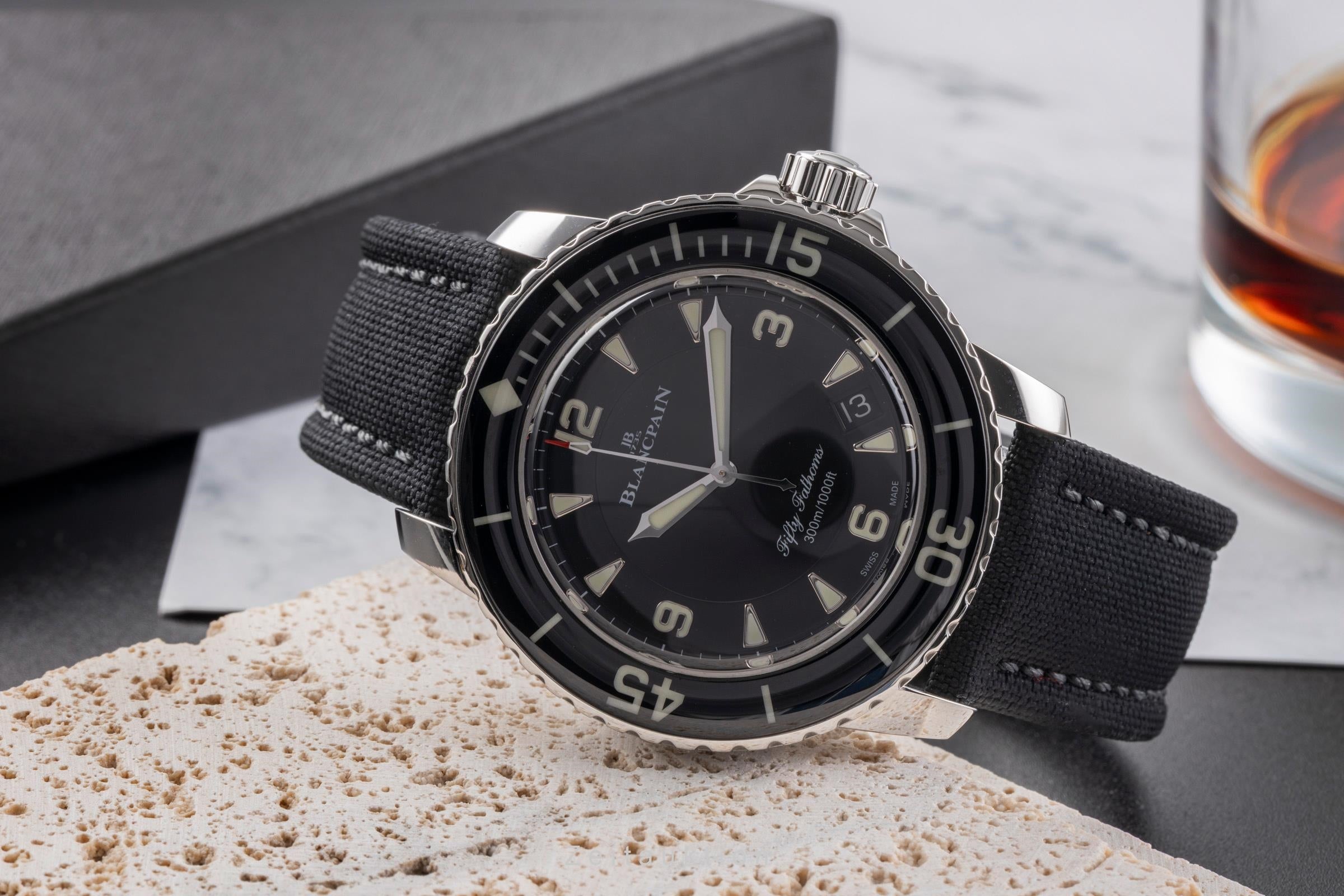 Blancpain Fifty Fathoms steel automatic men's watch 5015-1130-52A LP: 16800EUR  [2505045]