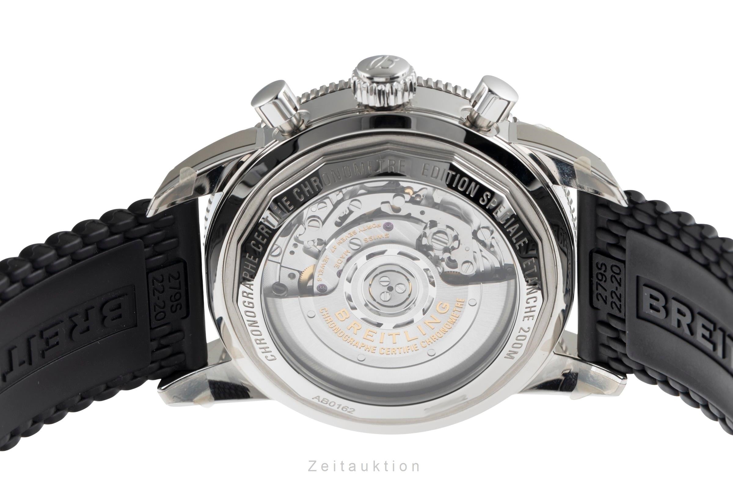 Breitling Superocean Chronograph chronograph steel automatic men's watch AB0162 LP: 8500EUR  [2505048]