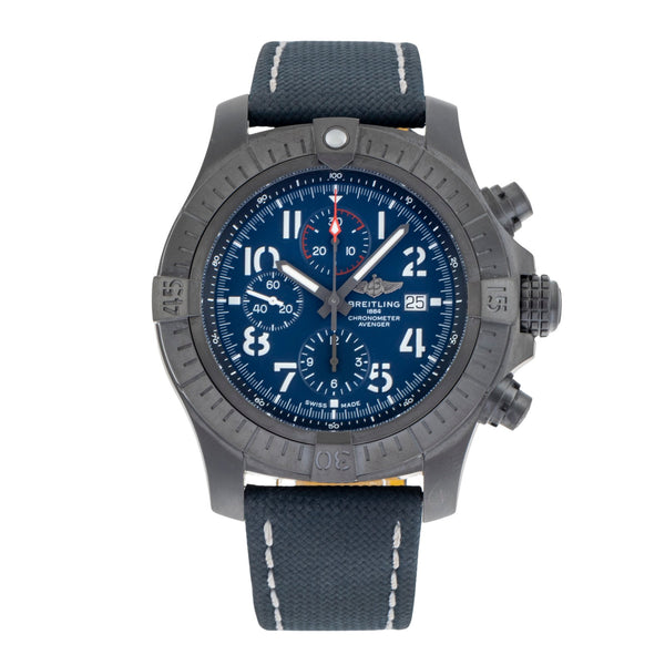 Breitling Super Avenger 48 Night Mission Chronograph V13375101C1X1 B&P 2021 [2505049]