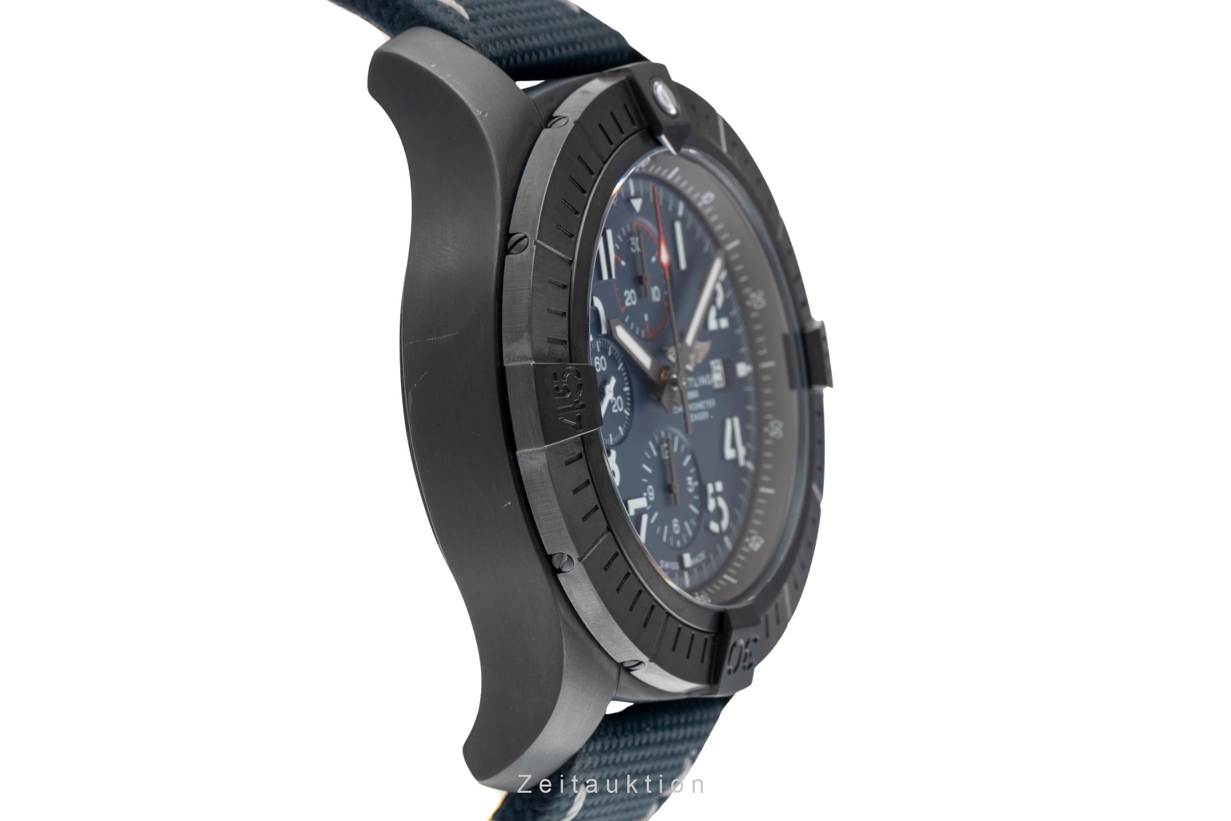 Breitling Super Avenger 48 Night Mission Chronograph V13375101C1X1 B&P 2021 [2505049]