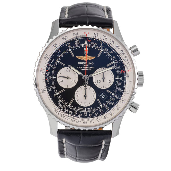 Breitling Navitimer 01 46 Chronograph Stahl Automatik Ref. AB012721/BD09 B&P [2505050]