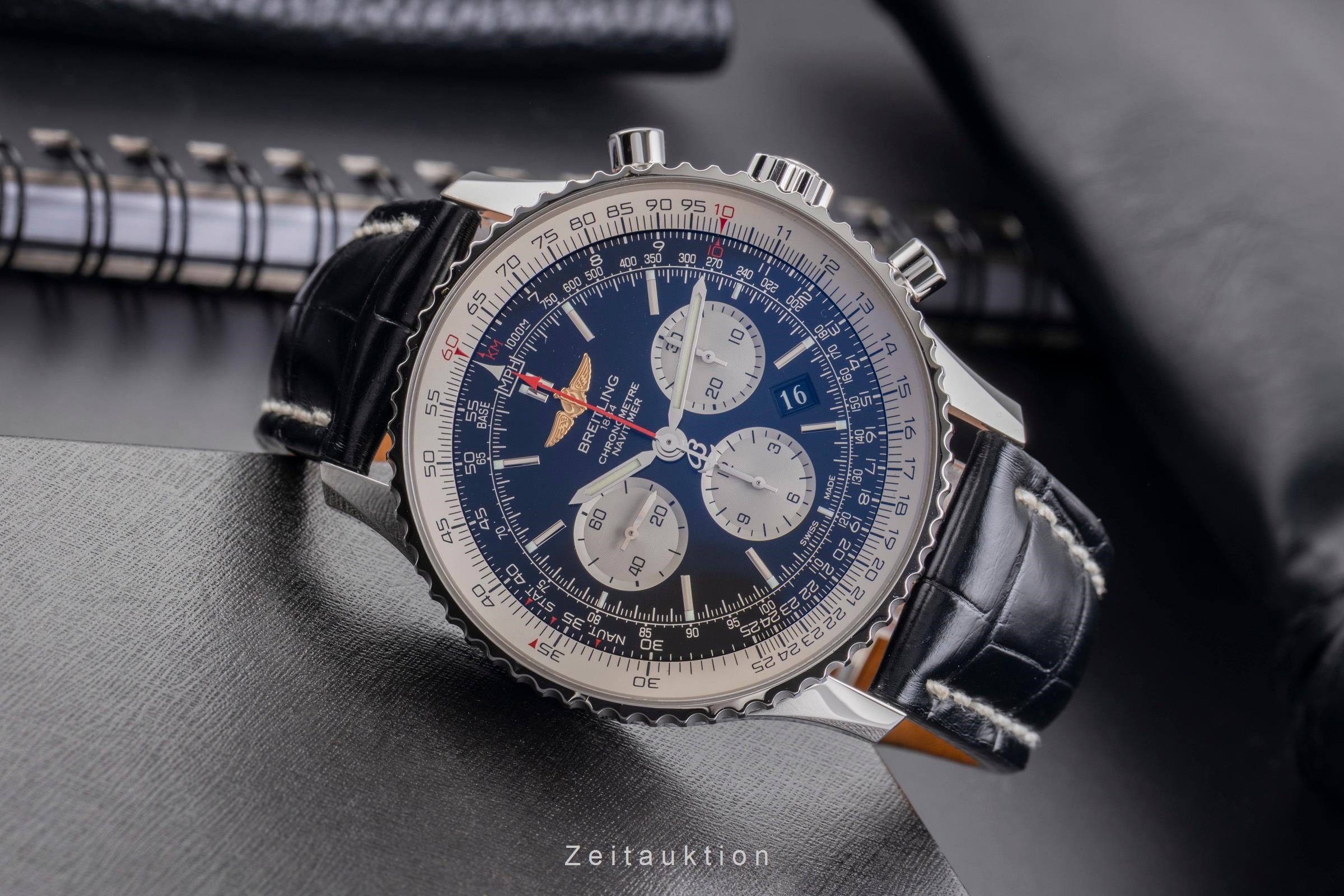 Breitling Navitimer 01 46 Chronograph Stahl Automatik Ref. AB012721/BD09 B&P [2505050]