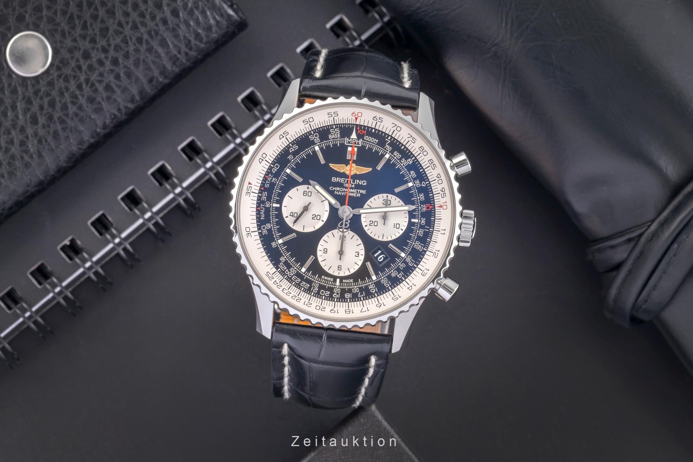 Breitling Navitimer 01 46 Chronograph Stahl Automatik Ref. AB012721/BD09 B&P [2505050]