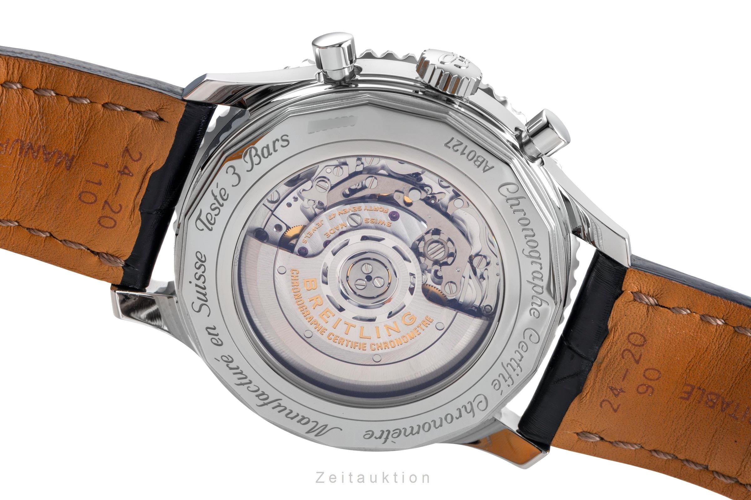 Breitling Navitimer 01 46 Chronograph Stahl Automatik Ref. AB012721/BD09 B&P [2505050]