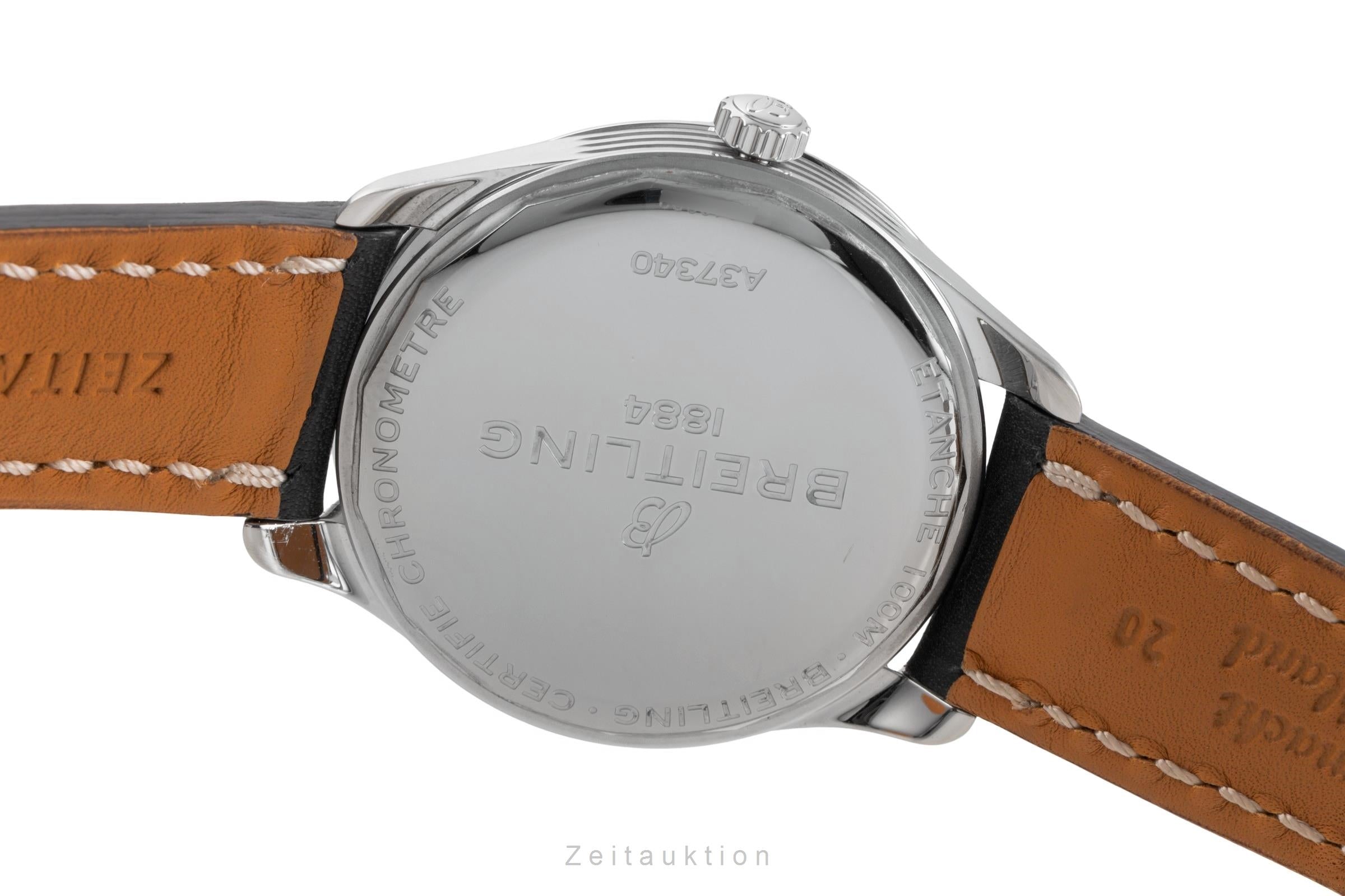 Breitling Premier Stahl Automatik Herrenuhr Ref A37340351C1P2 Box & Papiere 2018 [2505053]