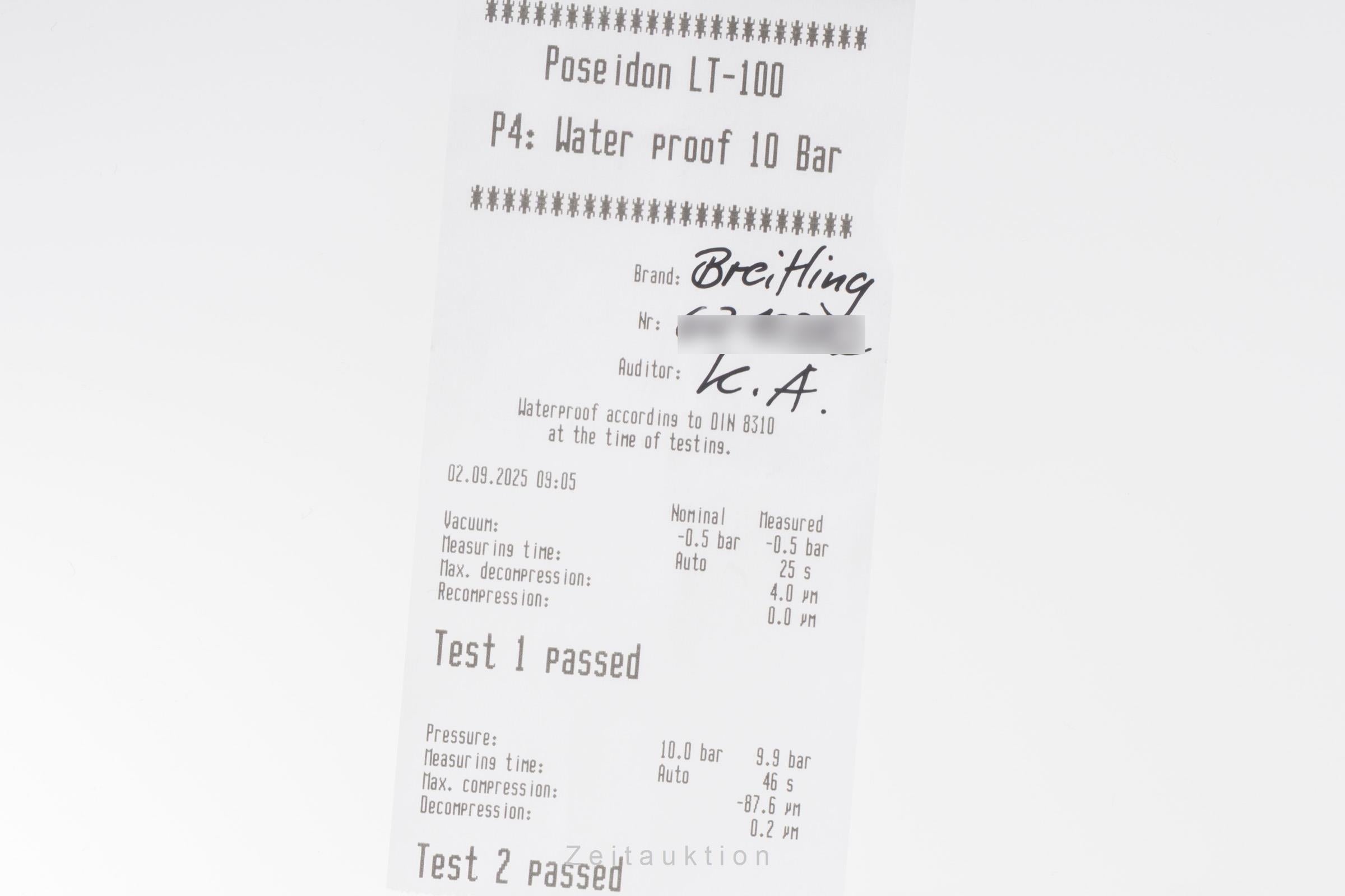 Breitling Premier Stahl Automatik Herrenuhr Ref A37340351C1P2 Box & Papiere 2018 [2505053]