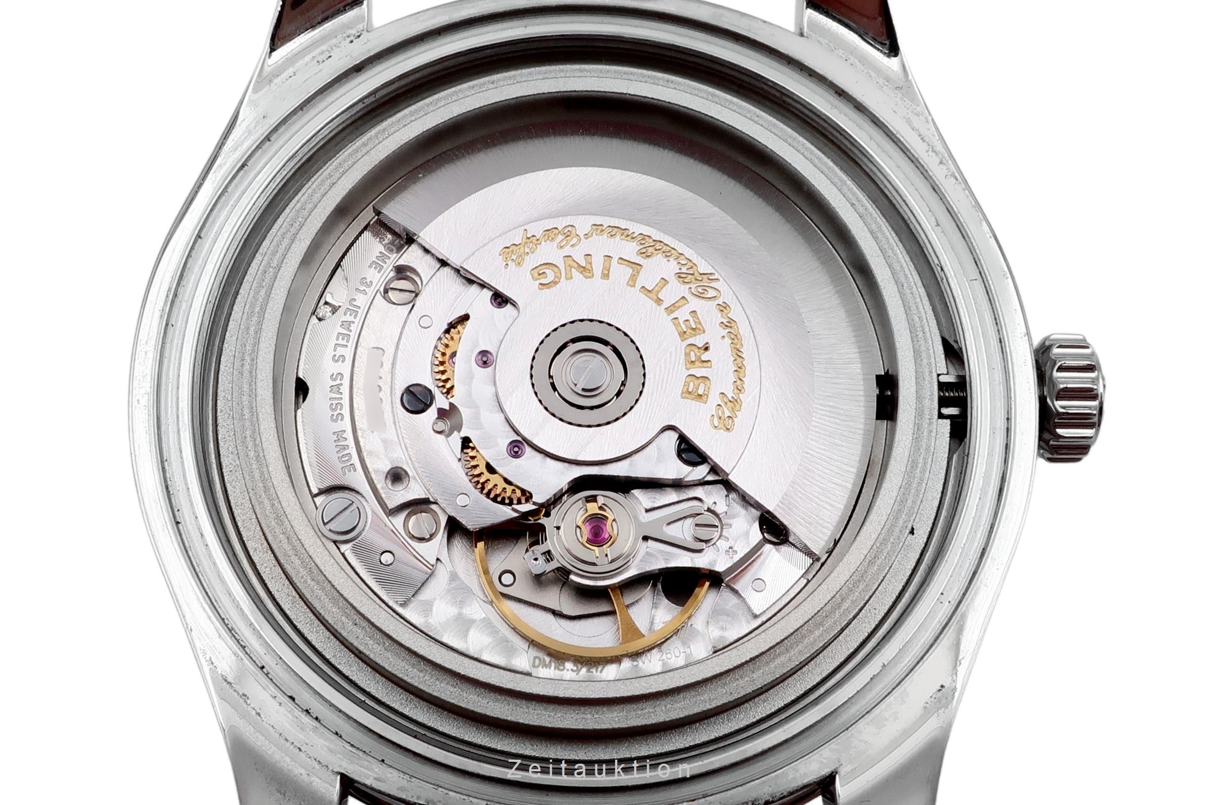 Breitling Premier Stahl Automatik Herrenuhr Ref A37340351C1P2 Box & Papiere 2018 [2505053]