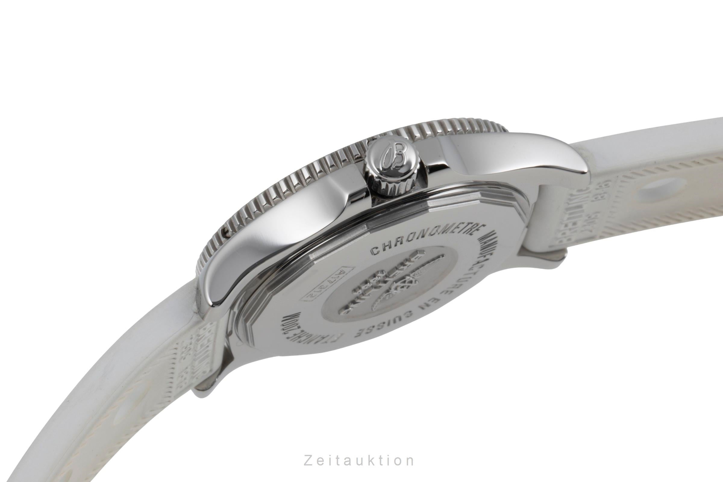 Breitling Superocean II 36 White Automatik Medium Size Ref. A17312D2/A775 B&P [2505054]