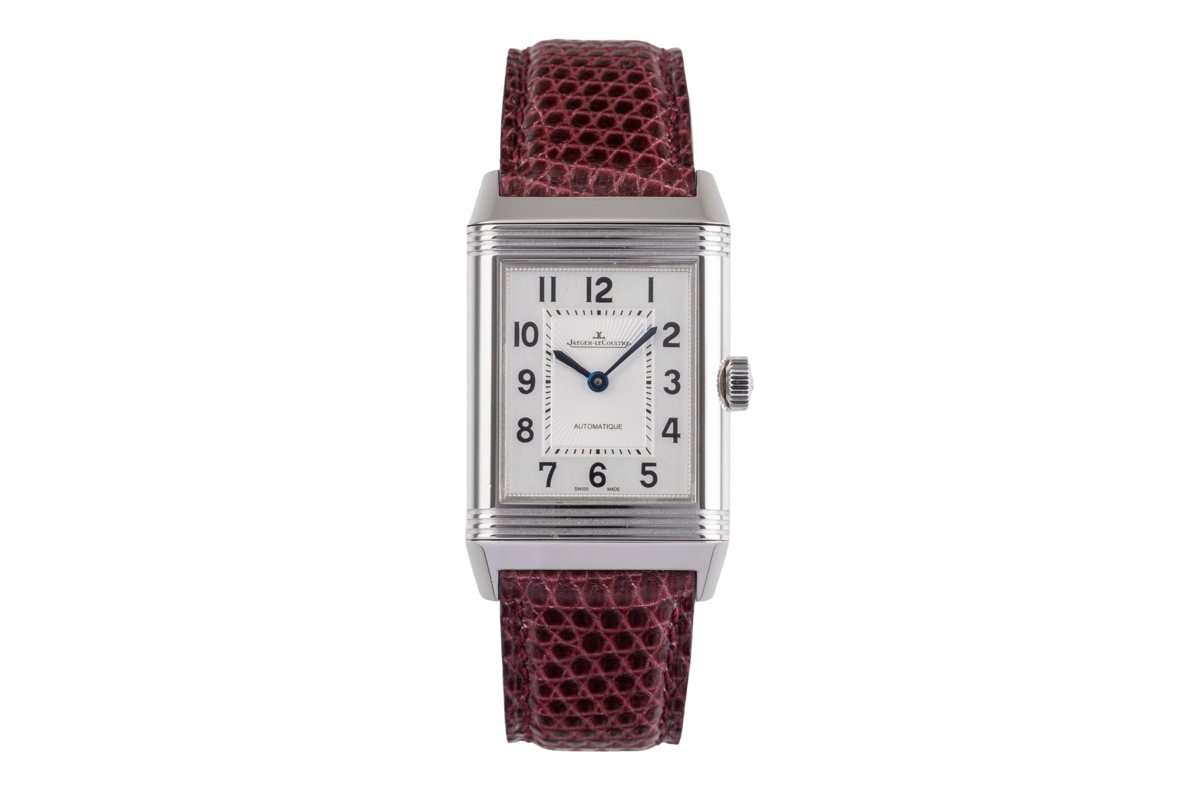 Jaeger LeCoultre Reverso Stahl Automatik Damenuhr Ref. Q2578420 212.8.76 B&P [2505055]